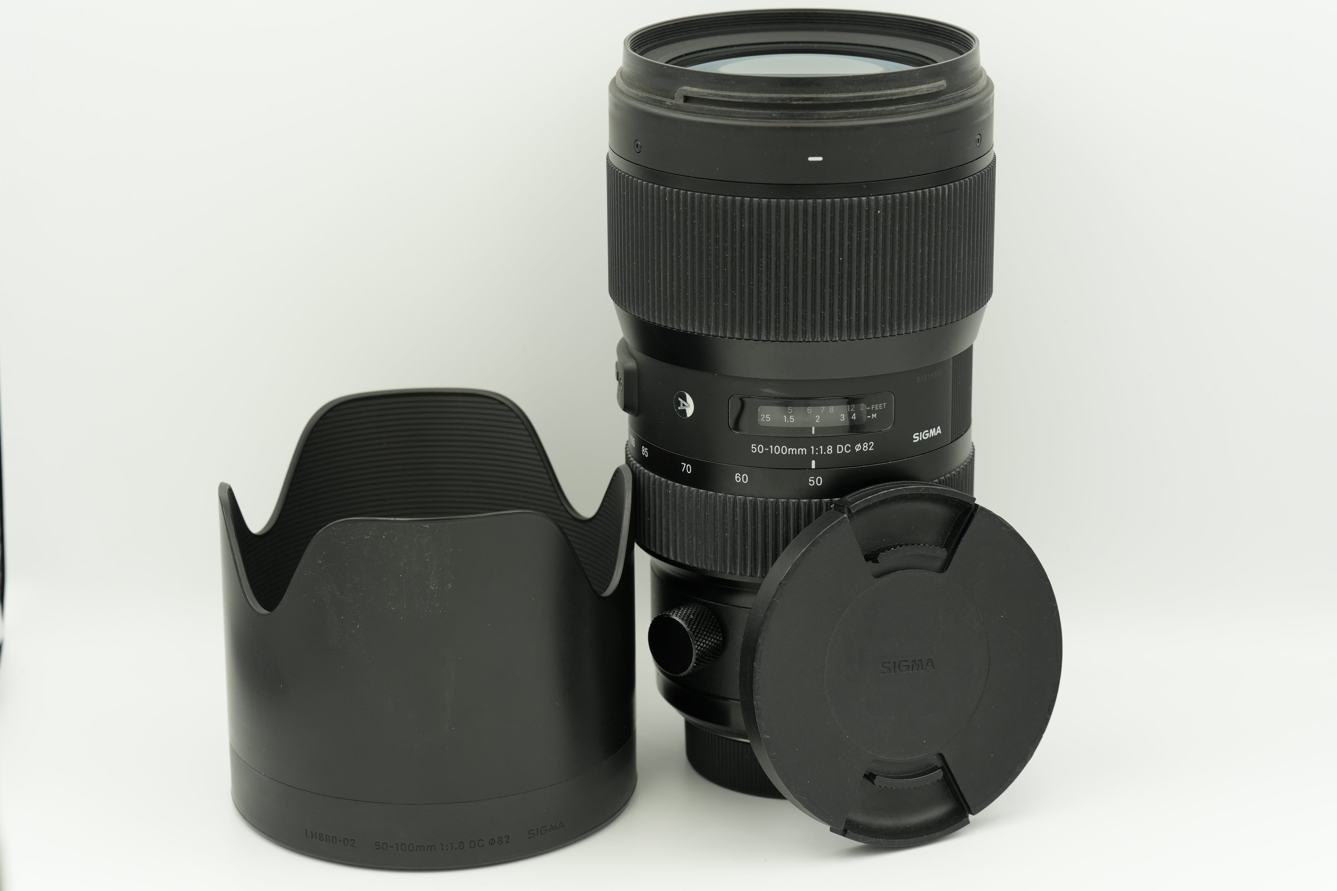 Used Sigma 50-100mm f/1.8 DC HSM ART Lens for Nikon F Mount - Perfect for Portrait, Wedding & Low-Light Photography