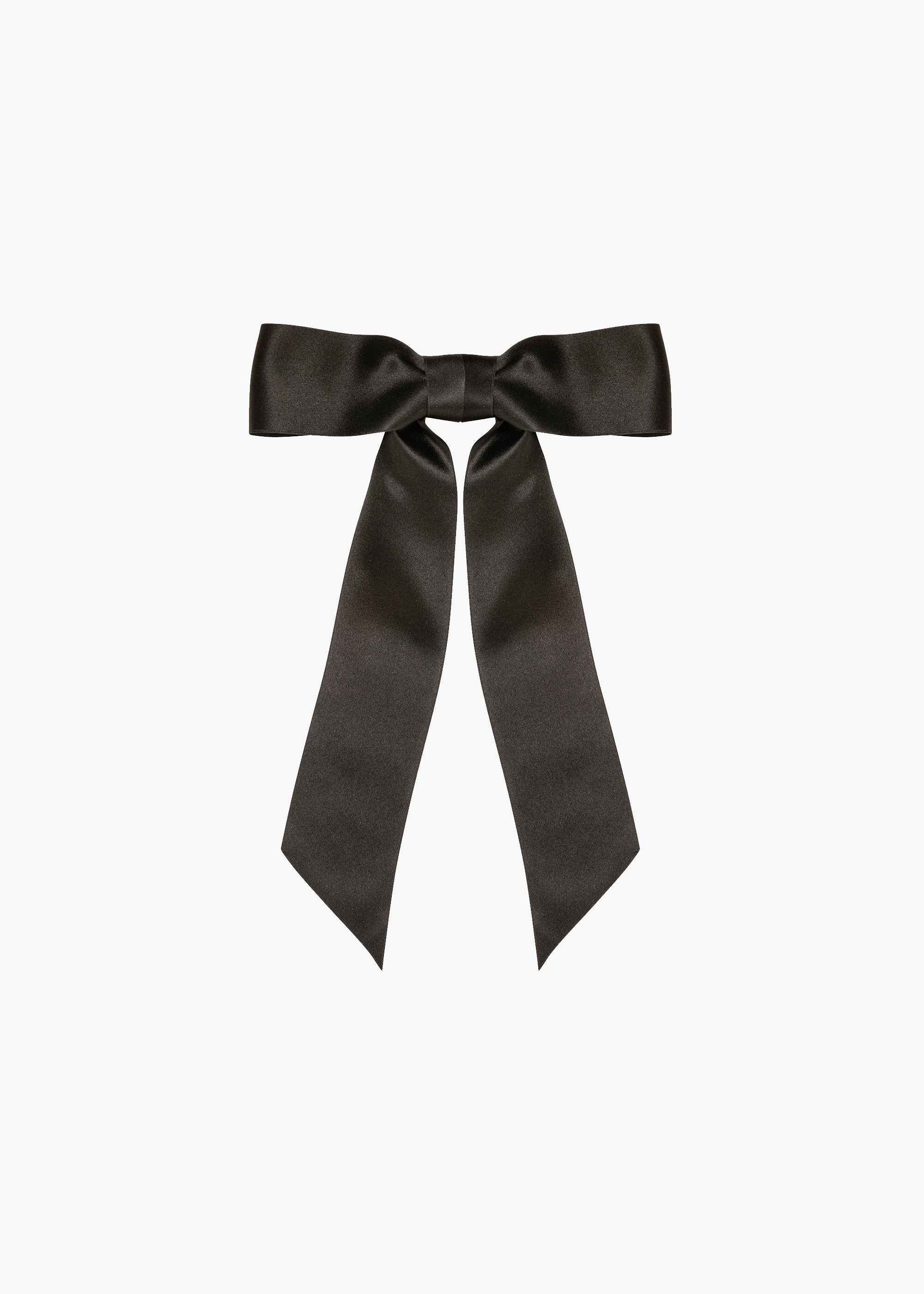 Virginia Bow Barrette Hair Clip - Elegant Black Hair Accessory for Women & Girls | Perfect for Weddings, Parties & Everyday Style
