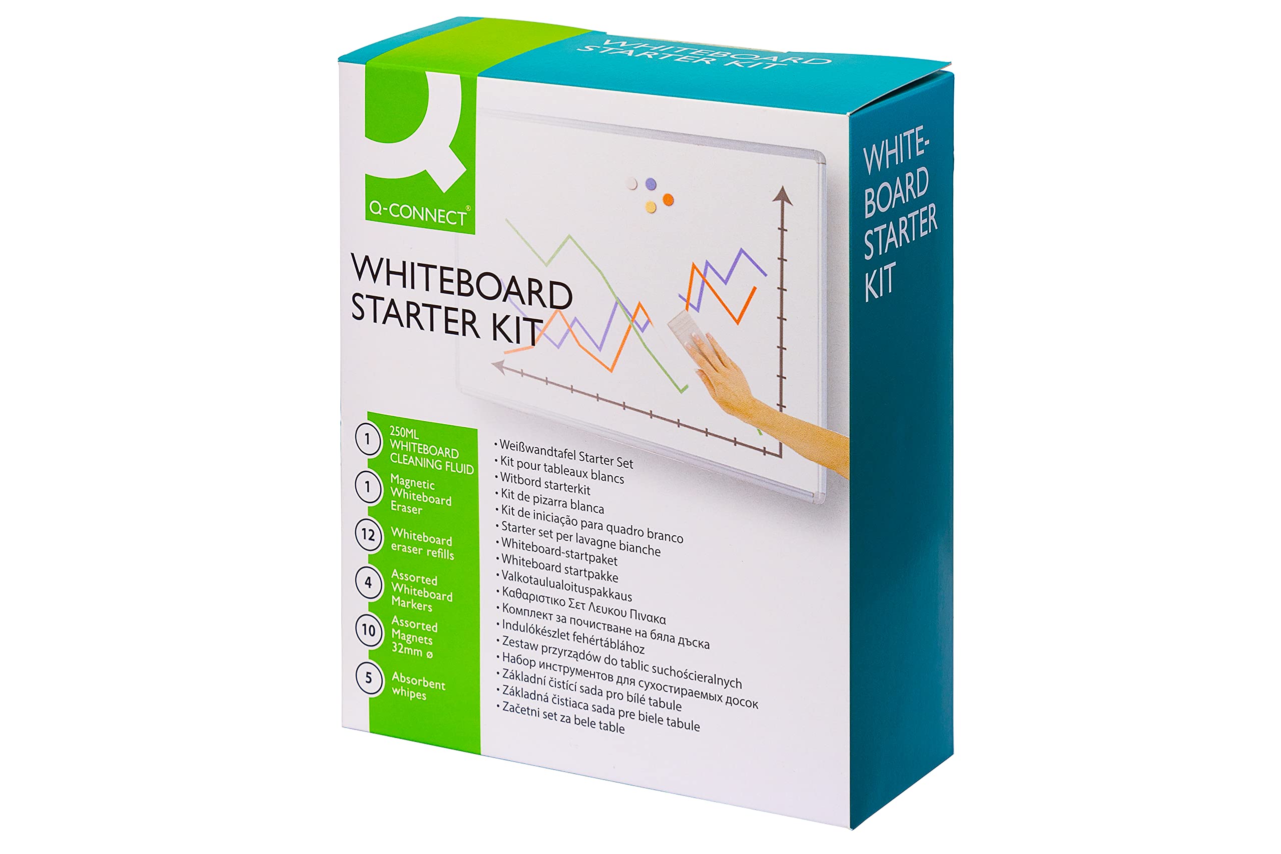 Dry Erase Whiteboard Starter Kit - 12