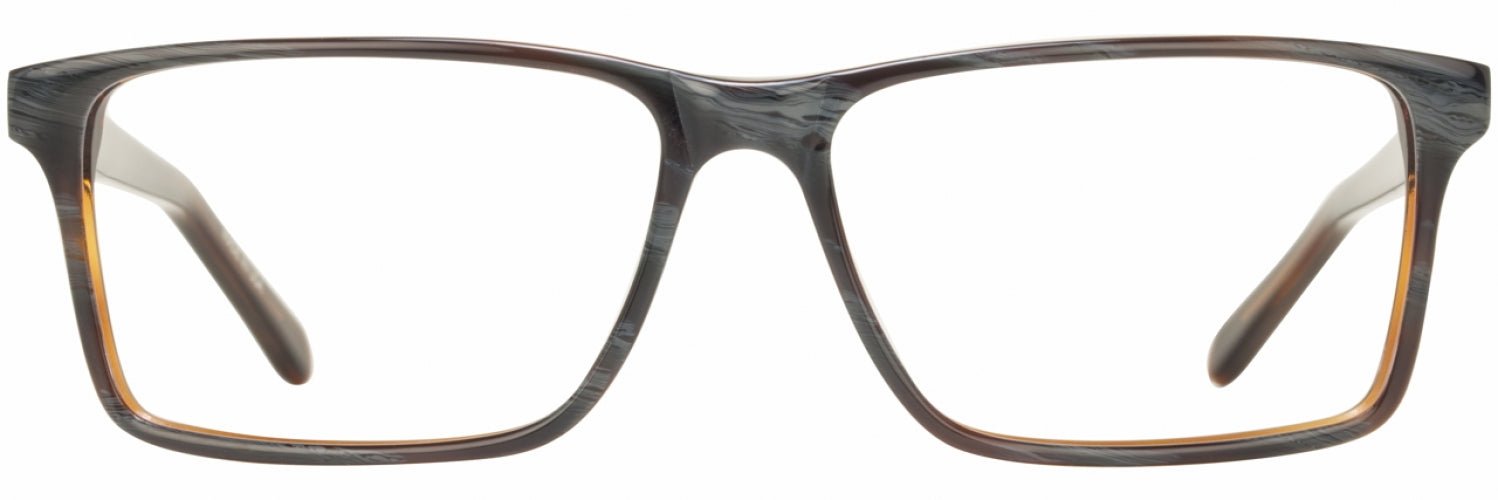 Alan J AJ102 Stylish Eyeglasses for Men & Women - Trendy Lightweight Frames for Reading, Driving & Everyday Use