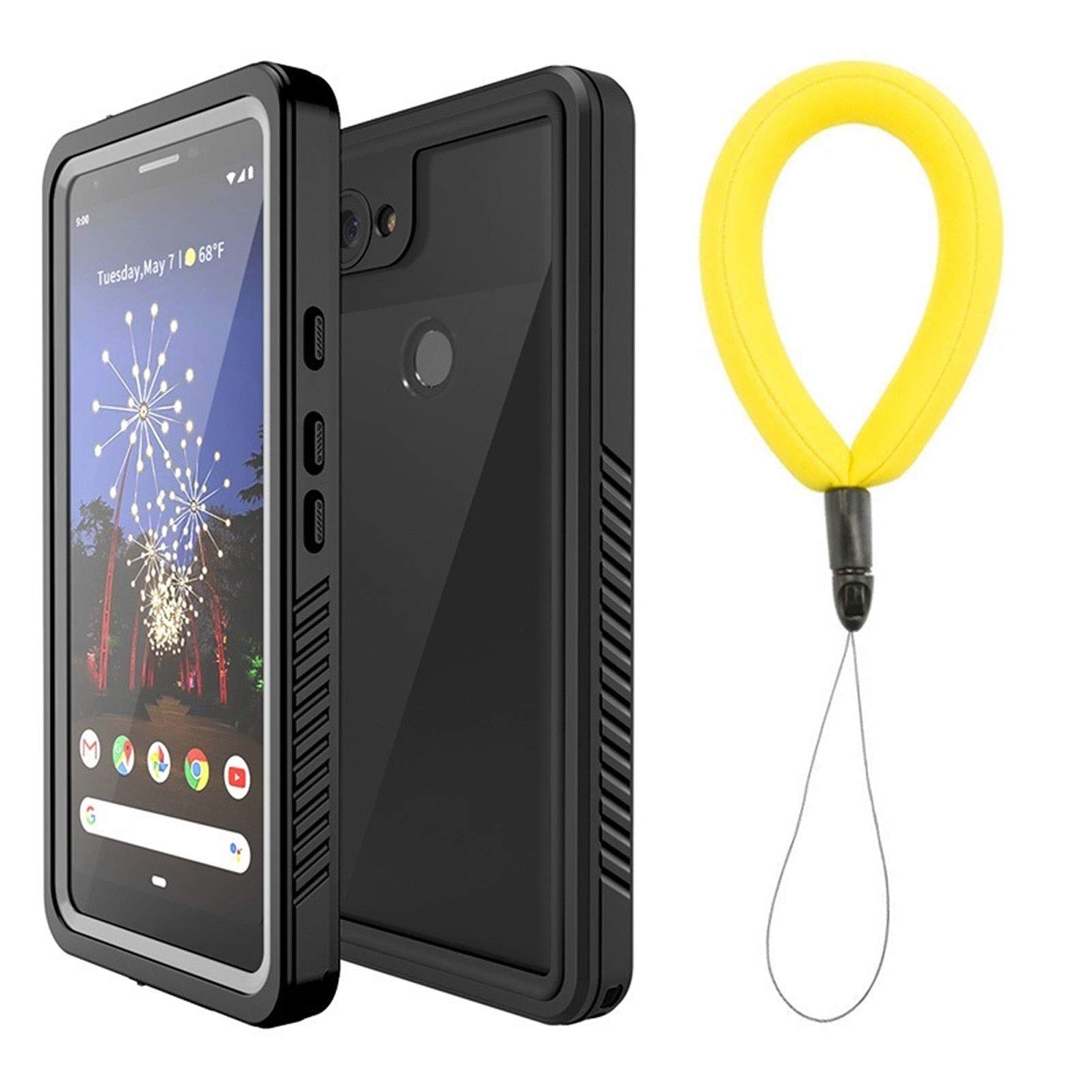 Original Waterproof Case for Google Pixel 3A/3A XL - Shockproof & Diving Cover with Underwater Protection - Perfect for Swimming, Beach & Outdoor Activities