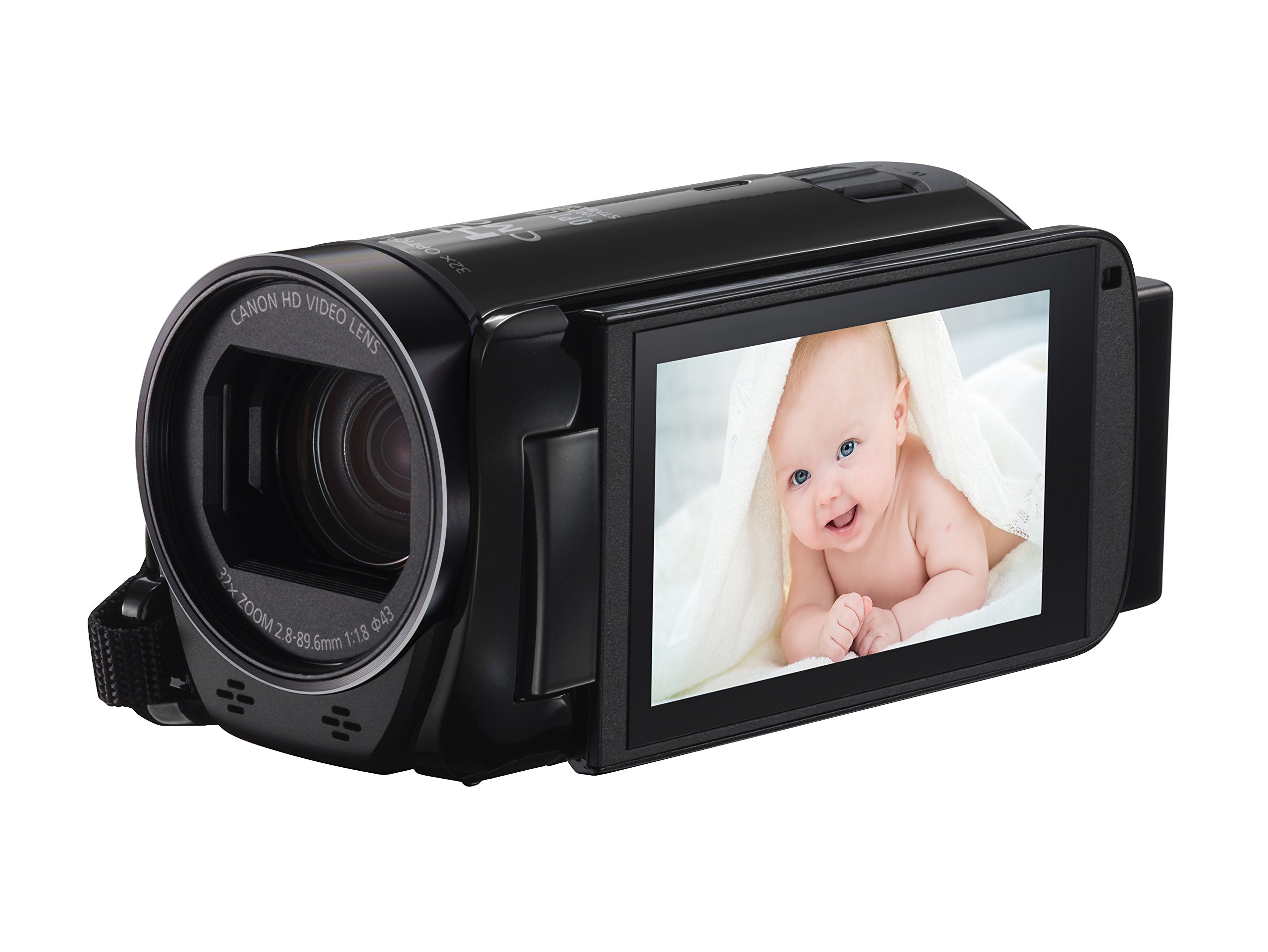 Canon VIXIA HF R700 Full HD Camcorder with 32x Optical Zoom - Black | Professional Home Video Recording for Family Events, Travel & Vlogging
