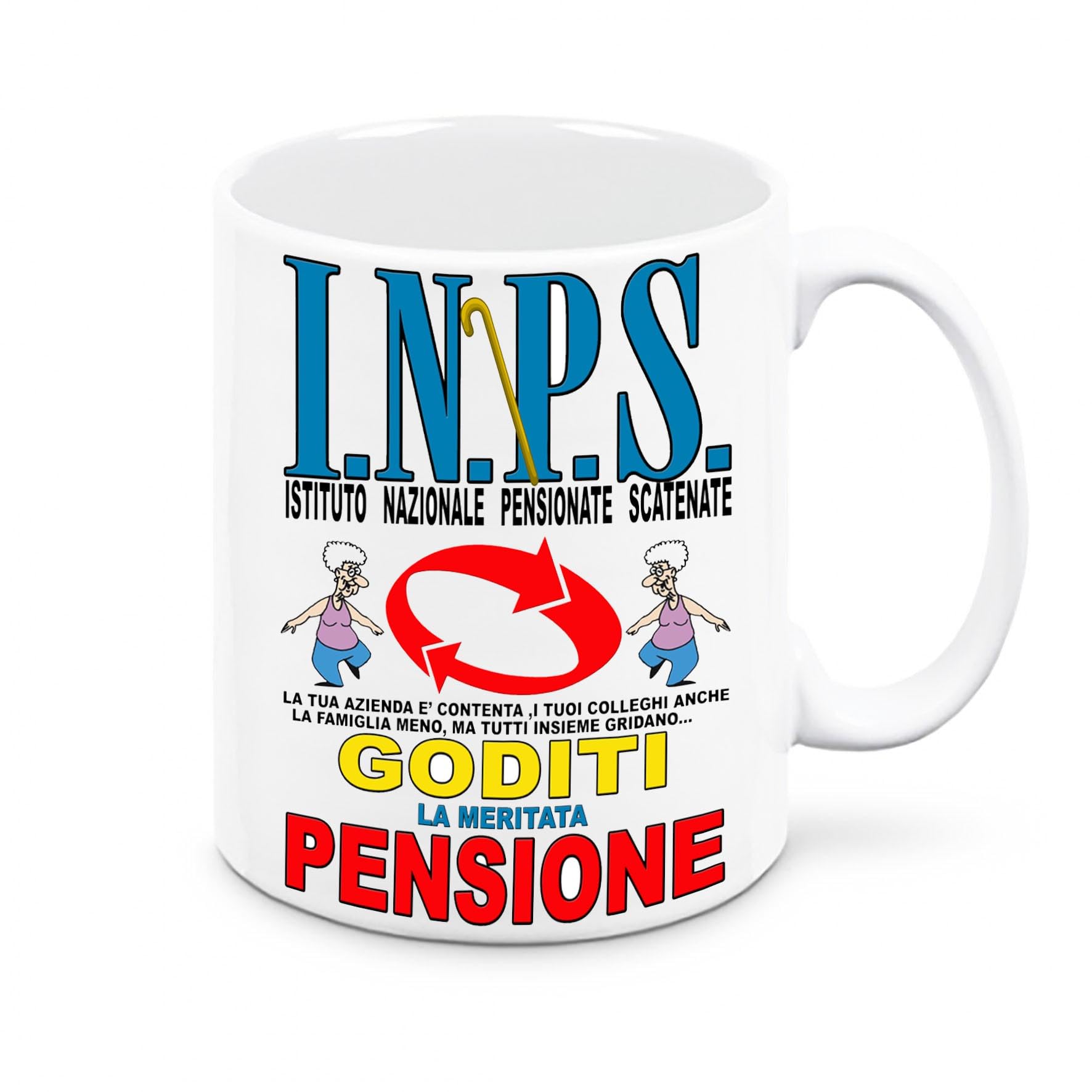 Funny Retirement Party Coffee Mug with Humorous Sayings - Perfect Gift for Coworkers, Bosses & Friends - Ideal for Office Celebrations & Farewell Gifts