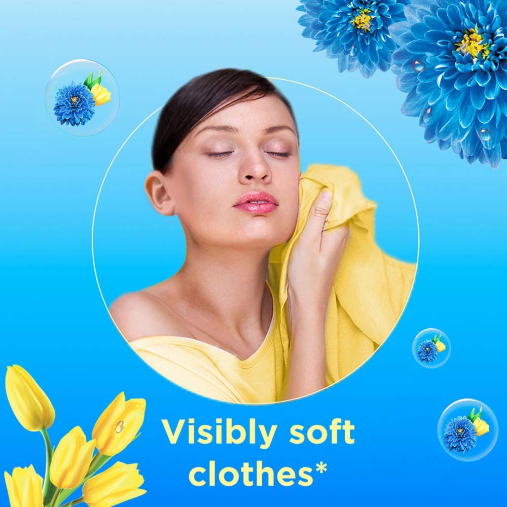 Morning Fresh Fabric Conditioner & Softener - 430ml for Ultra Softness, Shine & Long-Lasting Freshness | Ideal for Laundry, Towels & Bedding | Gentle on Clothes & Skin