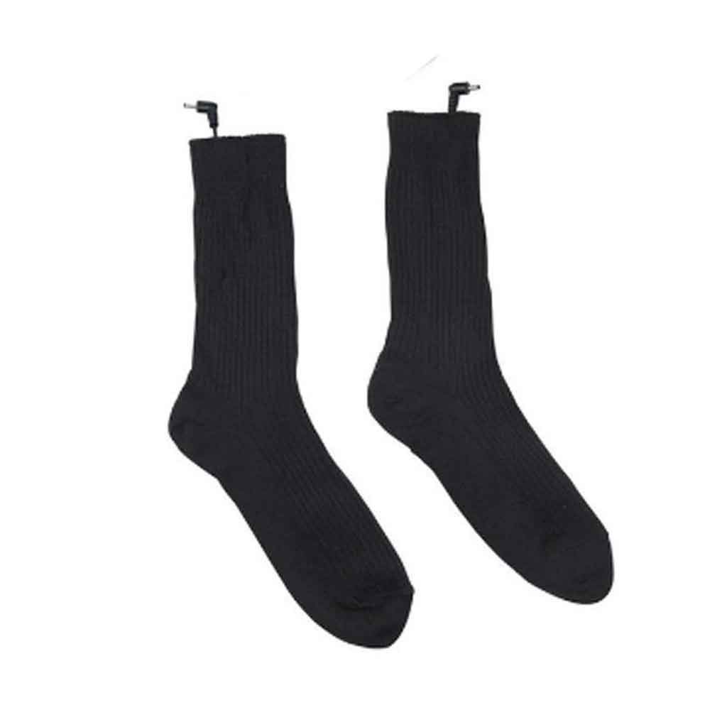 XJJZS Battery Heated Socks for Men & Women - Thermal Electric Foot Warmers with Rechargeable Battery - Perfect for Winter Hiking, Skiing & Cold Weather Outdoor Activities