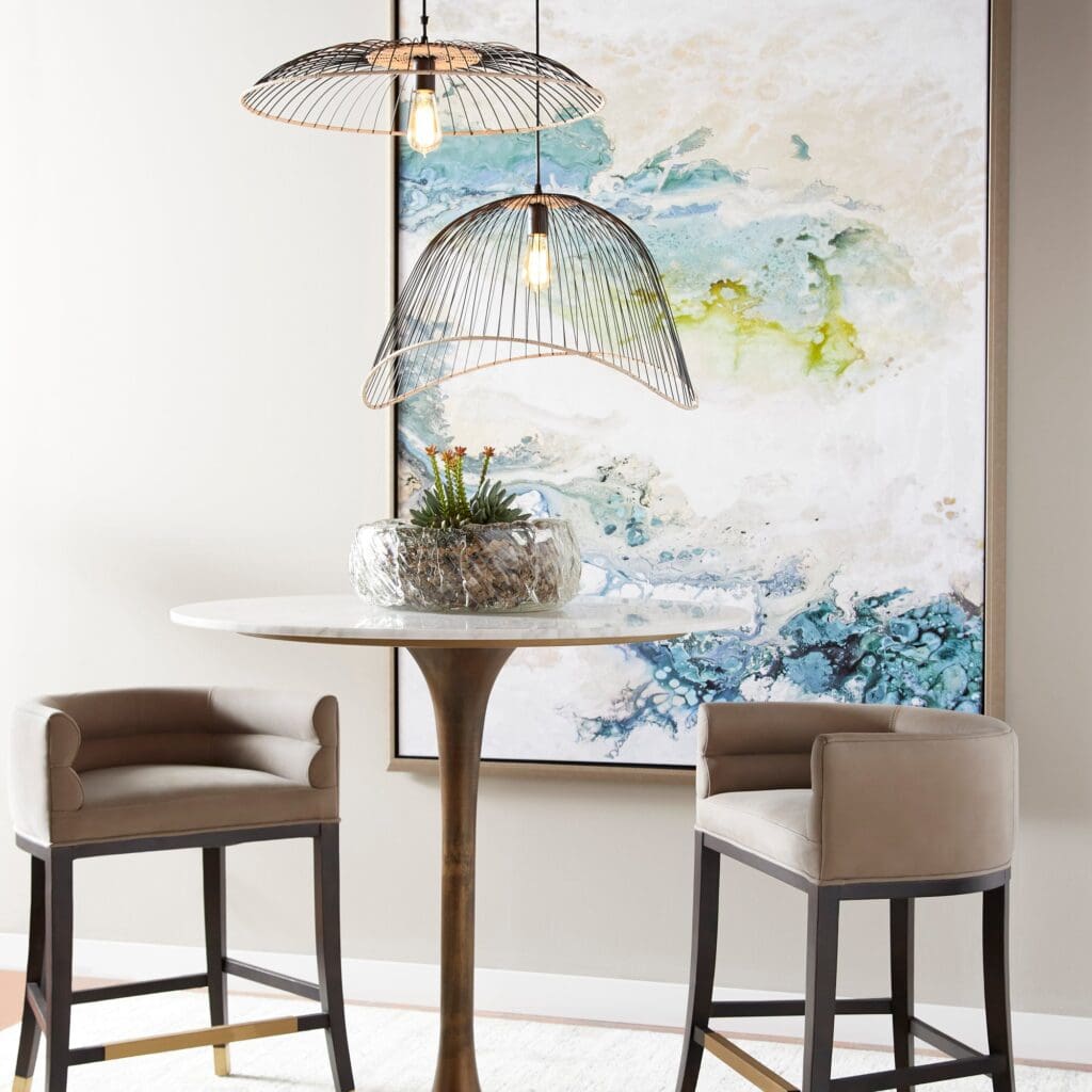 Cyan Design 10795 Cloak Pendant Light Fixture - Matte Black Finish for Modern Dining Room & Bedroom Lighting