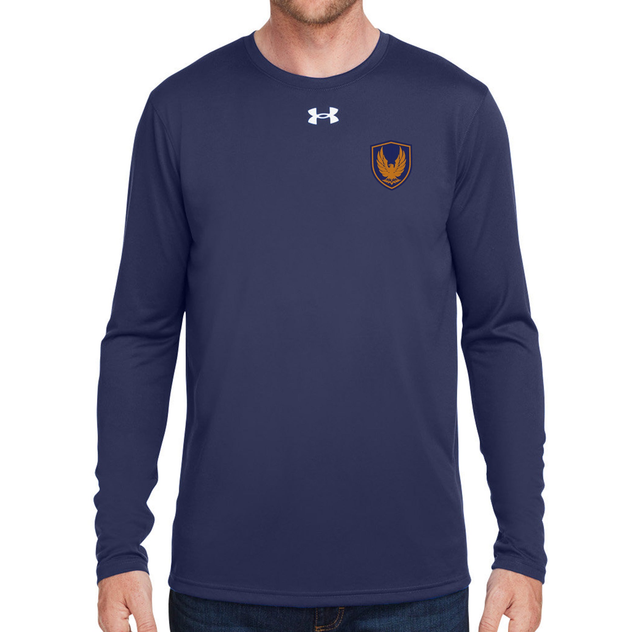 GHFH Rugby UA Team Tech Long Sleeve T-Shirt - Moisture Wicking, Breathable Performance Shirt for Rugby Training & Outdoor Sports