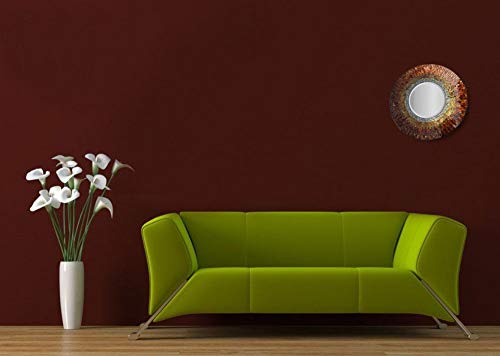 Baltic Amber Mosaic Round Mirror 23.5