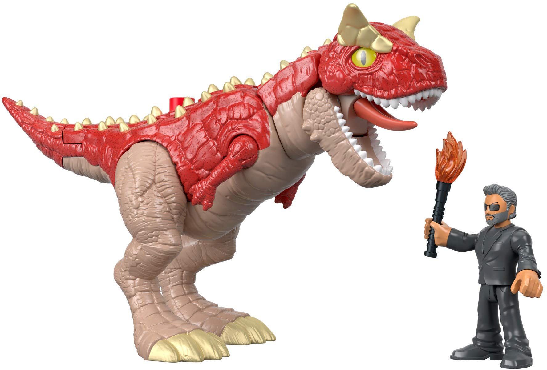 Jurassic World Carnosaurus Dinosaur Toy - Realistic Roaring & Walking Action Figure for Kids, Collectors & Fans - Perfect for Playtime, Gifts & Dinosaur Themed Parties