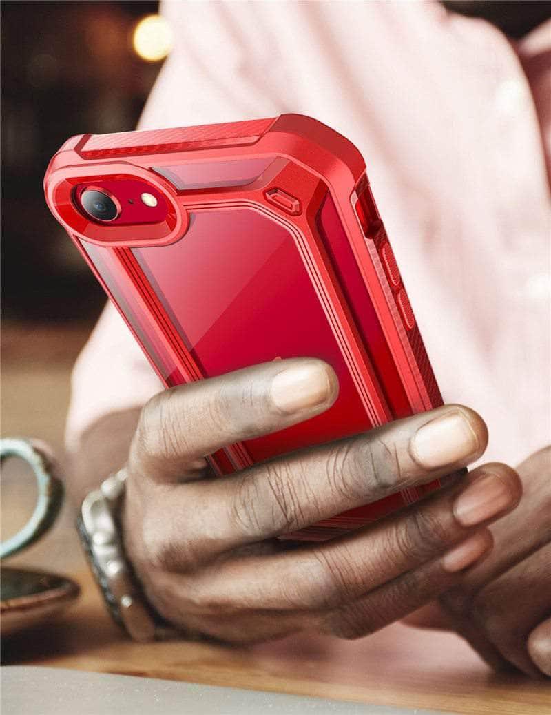 SUPCASE iPhone SE 2020 Case - EXO Series Premium Hybrid Protective Clear Bumper Cover for Shockproof Drop Protection | Perfect for Outdoor Activities, Travel & Daily Use