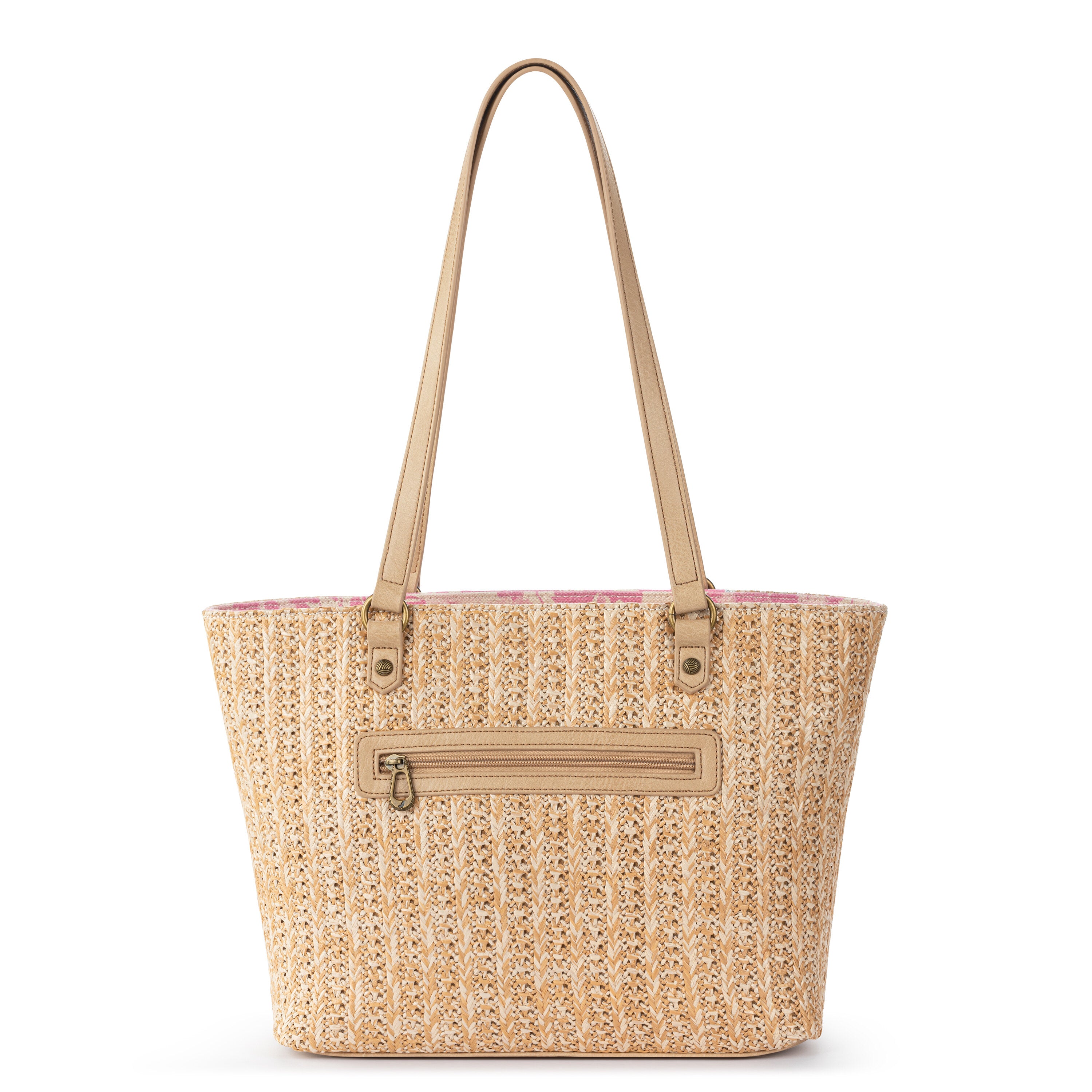 Stylish Metro Tote Bag for Women - Large Durable Canvas Shopping Tote with Long Handles - Perfect for Grocery Shopping, Beach Trips, Work & Travel