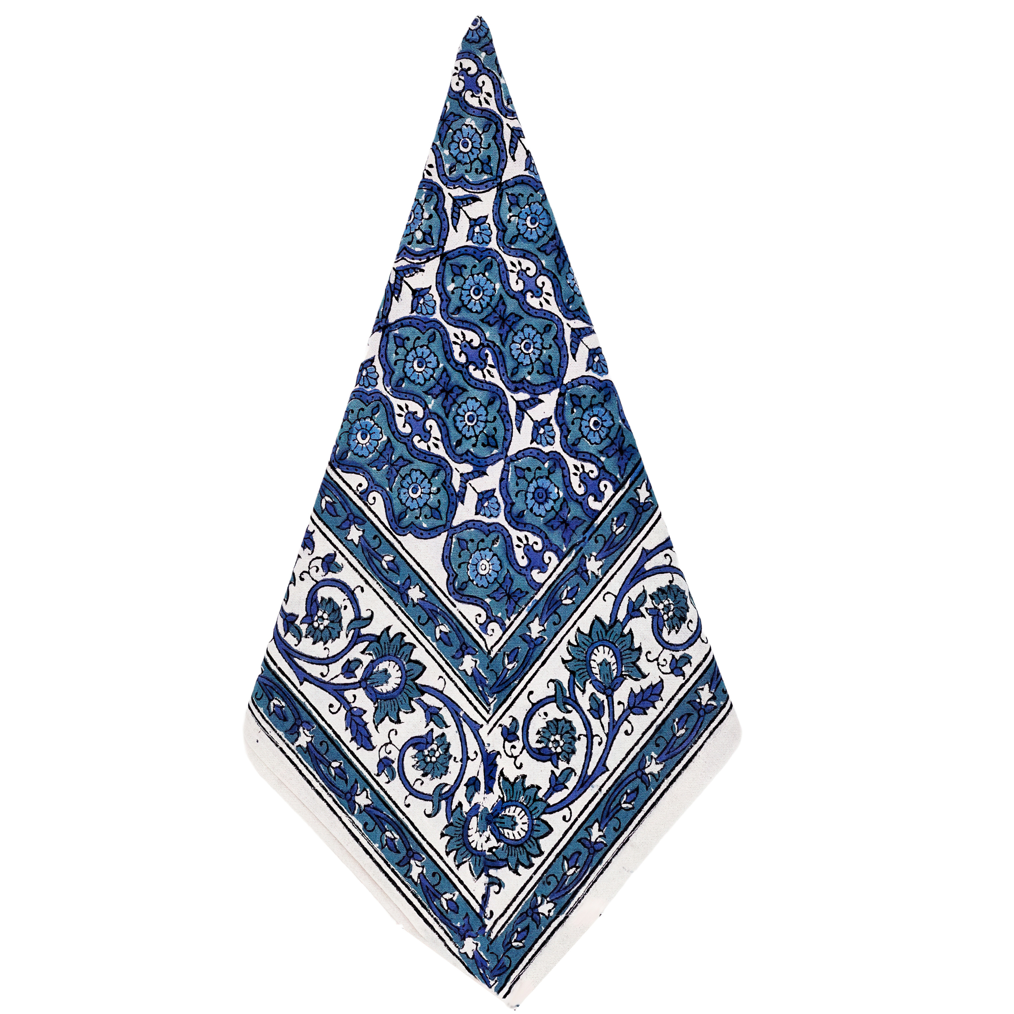 Premium Cabana Napkins - Elegant Paisley Design for Outdoor Dining, Picnics & Summer Parties | Soft & Absorbent Cotton Table Linens