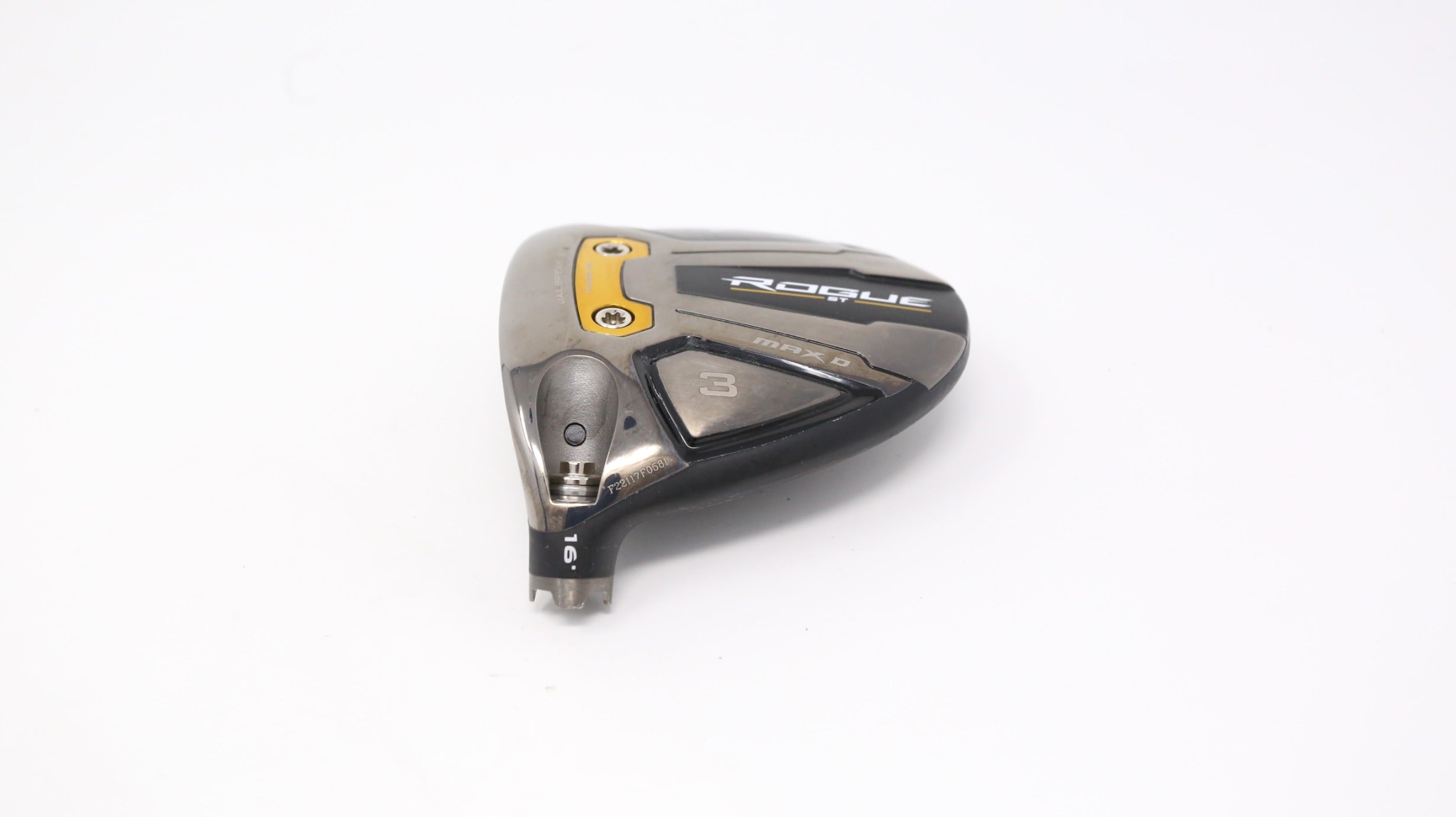 Callaway Rogue ST Max Draw Fairway Wood 16° Left-Handed Golf Club Head Only | Used Golf Club for Men | Perfect for High Handicappers & Draw Players on the Fairway