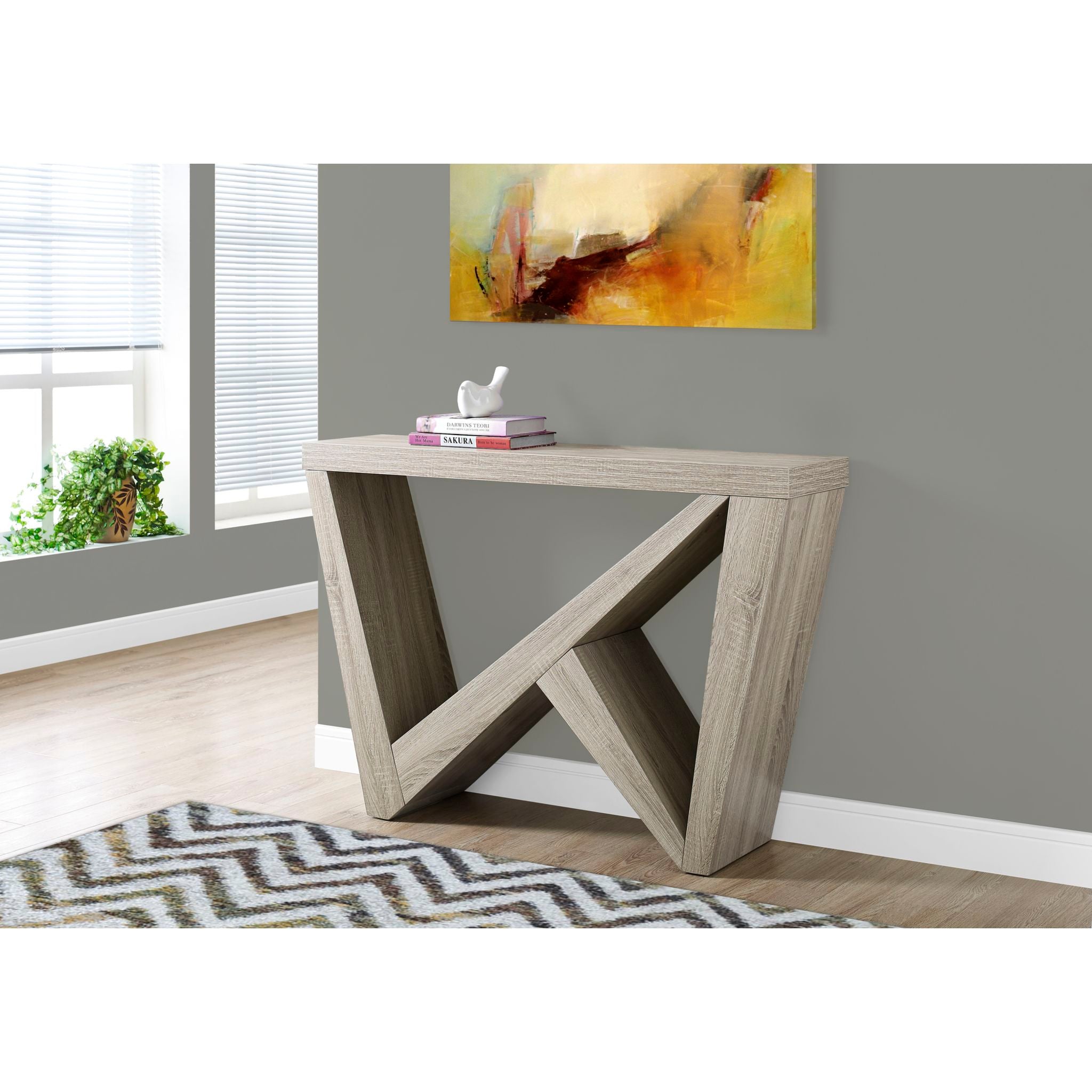 Modern Accent Table - Stylish Side Table for Living Room, Bedroom, or Office - Perfect for Home Decor & Small Spaces