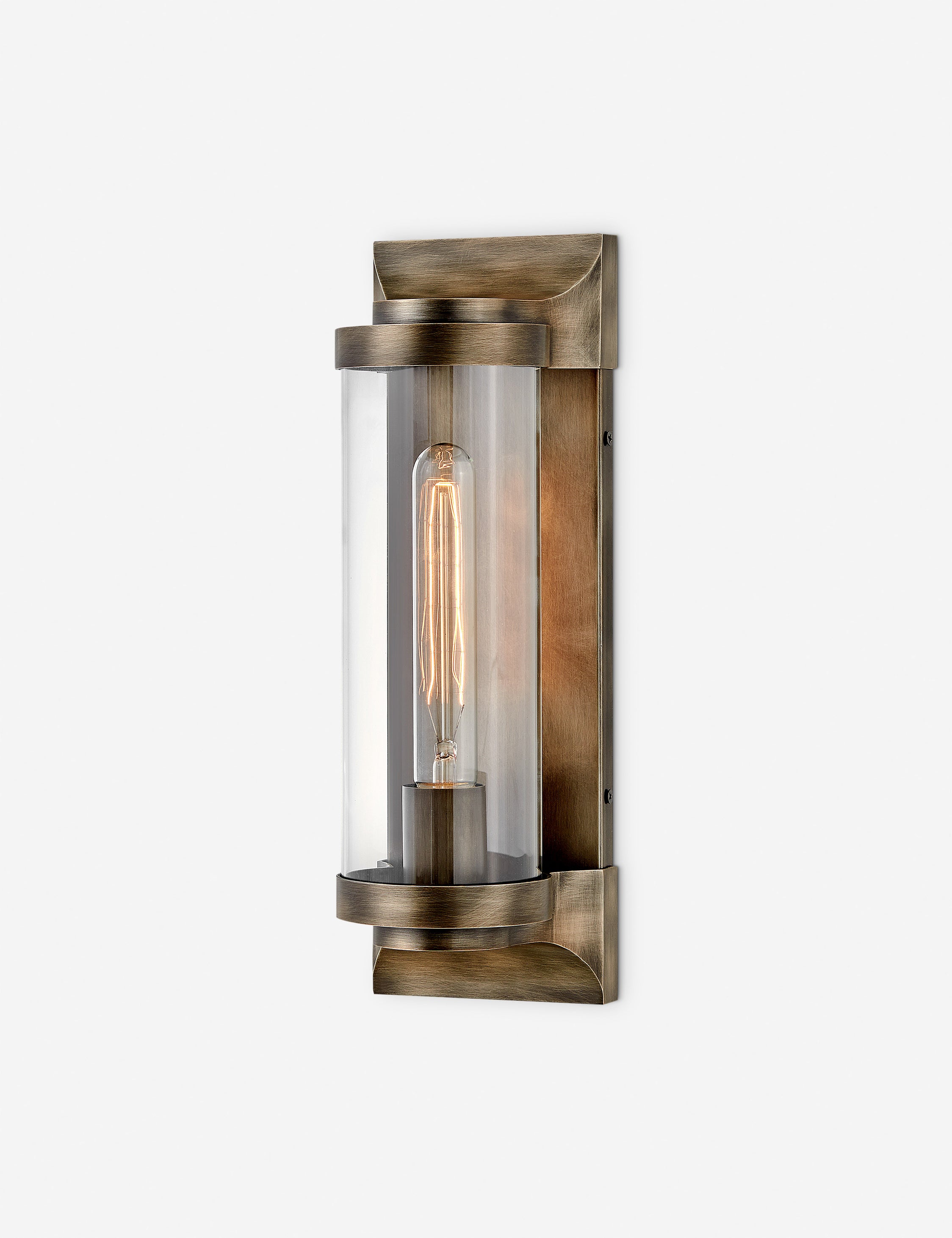 Carroll Outdoor Sconce - Waterproof Wall Light for Patio, Garden & Porch - Elegant Exterior Lighting Fixture with Weather-Resistant Design - Perfect for Outdoor Decor and Ambiance