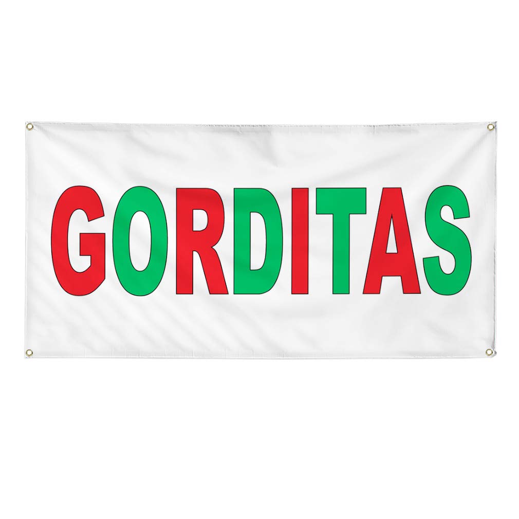 Vinyl Banner - Multiple Sizes (24x36 Inches) - Weatherproof Outdoor Yard Signs with 4 Grommets for Restaurants, Food Trucks & Bars - Perfect for Red/Green Color Schemes, Industrial Use & Outdoor Advertising