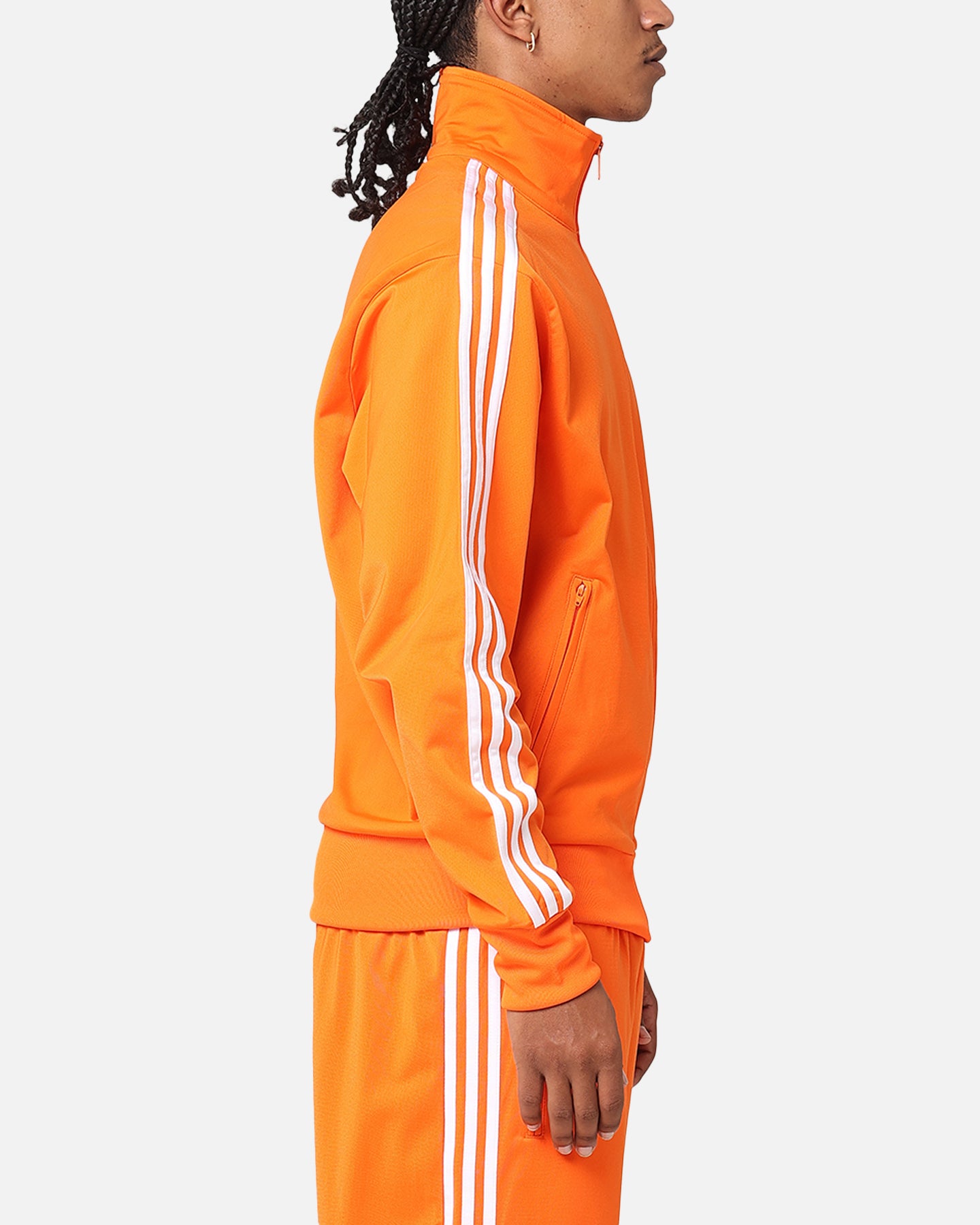Adidas Firebird Track Jacket - Orange Retro Vintage Windbreaker for Men & Women | Running, Gym, Streetwear Fashion