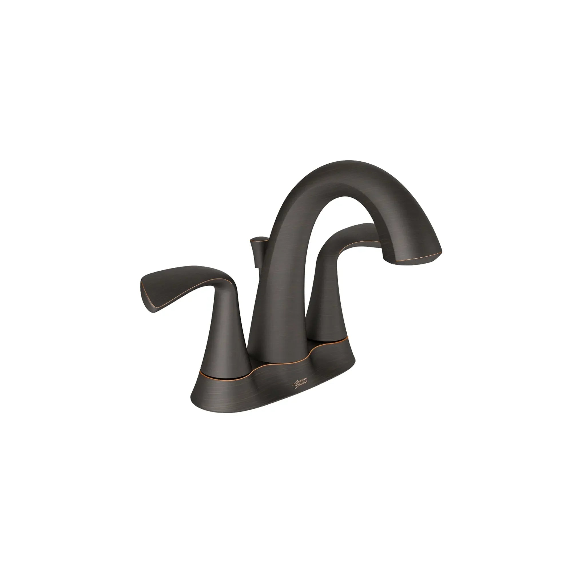 Fluent® 4 Inch Centerset 2 Handle Bathroom Faucet - 1.2 GPM/4.5 LPM Water Saving - Lever Handles - Perfect for Small Bathrooms & Powder Rooms
