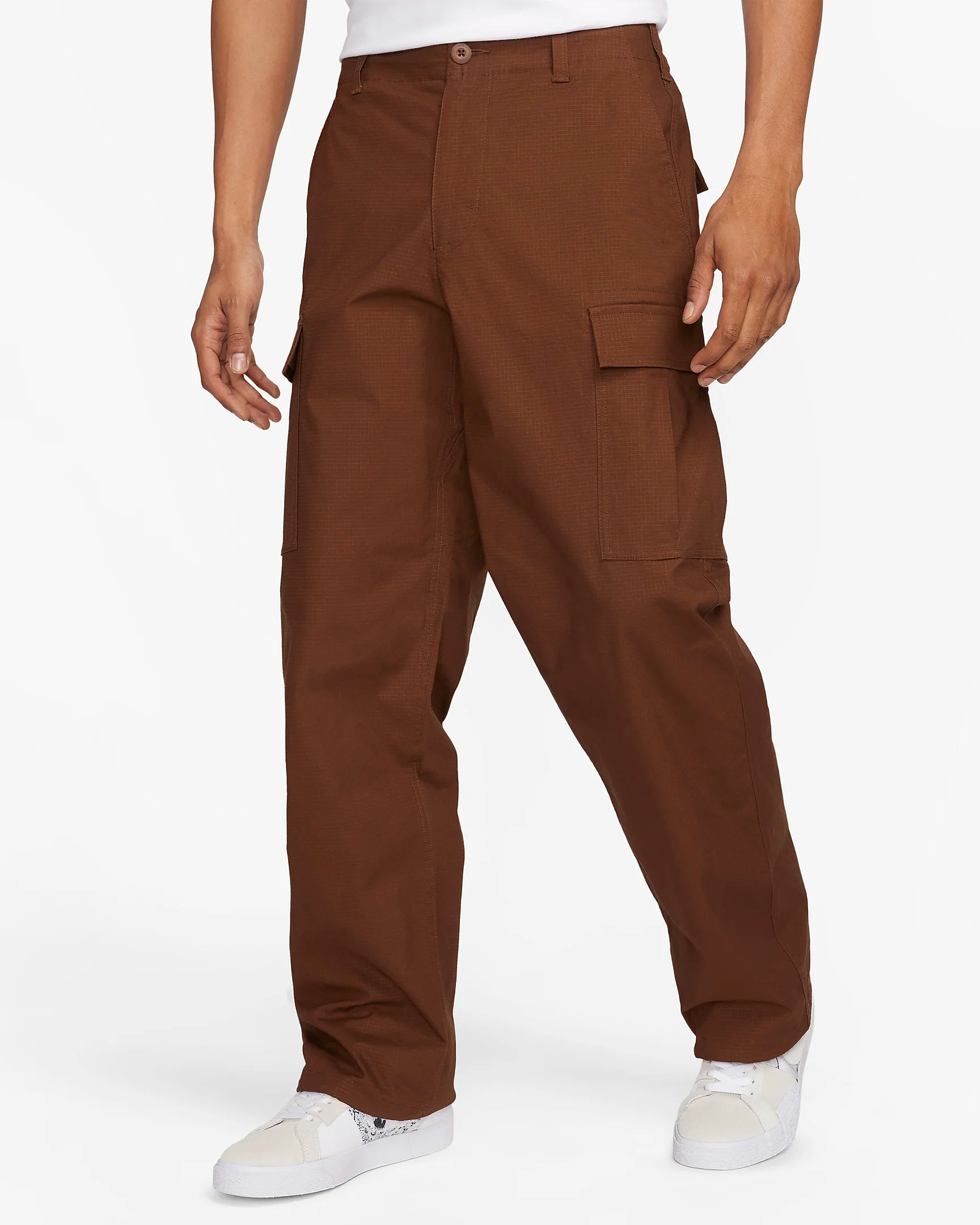 Nike SB Kearny Cargo Pants for Men - Brown Workwear Pants with Multiple Pockets | Skateboarding, Streetwear & Casual Outdoor Wear