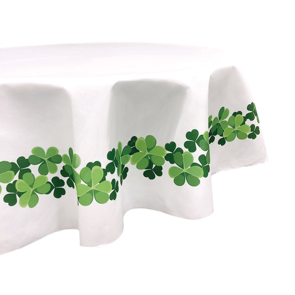 Clover Garland Rounds - 4 Leaf Clover Decor for St. Patrick's Day, Spring & Home Decorations | Perfect for Wall Hangings, Party Decor, and Wedding Centerpieces