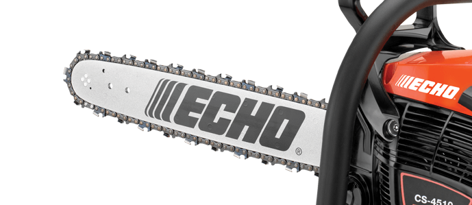 ECHO CS 4510 18-Inch Gas Chainsaw - 45cc 2-Cycle Engine with 16-Inch Bar & Chain - Professional Grade Rear Handle Chainsaw for Tree Cutting, Firewood, and Landscaping