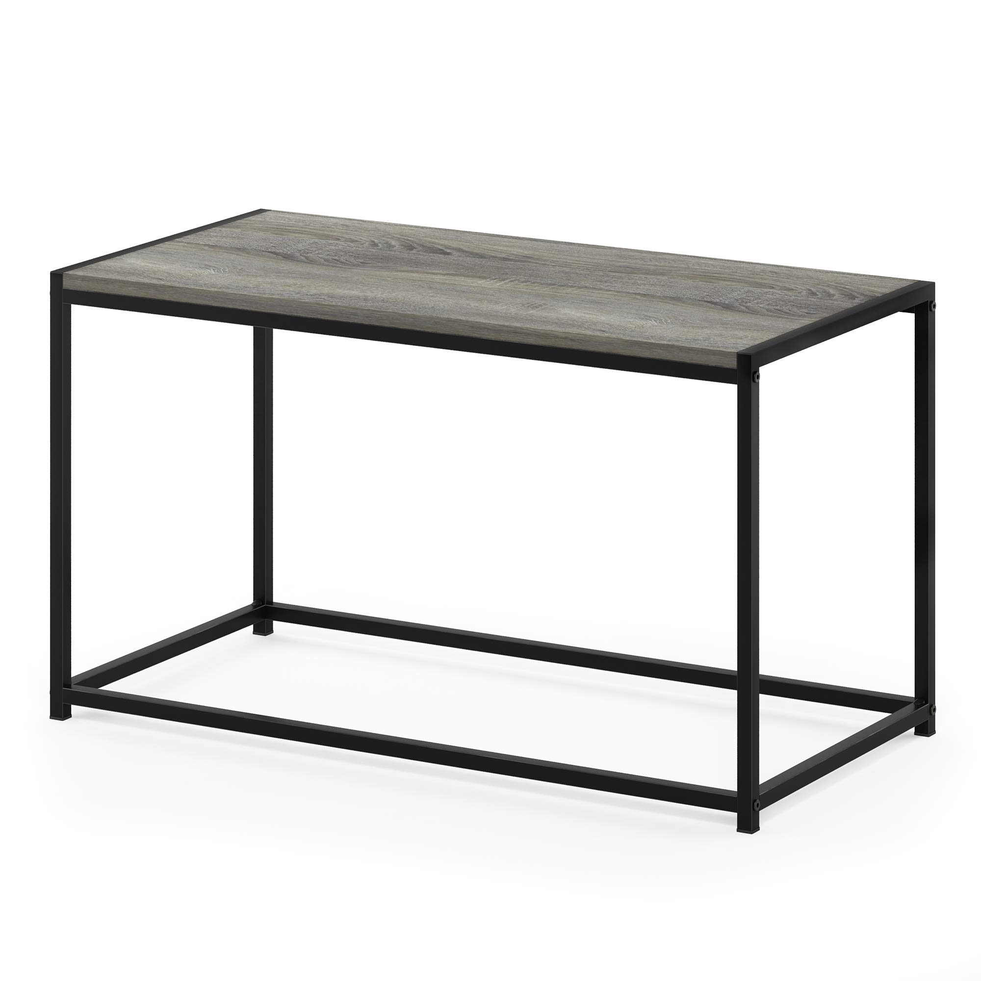 FURINNO Camnus Modern Living Room Coffee Table - French Oak Grey Finish, Stylish & Durable for Home, Office, and Lounge Decor