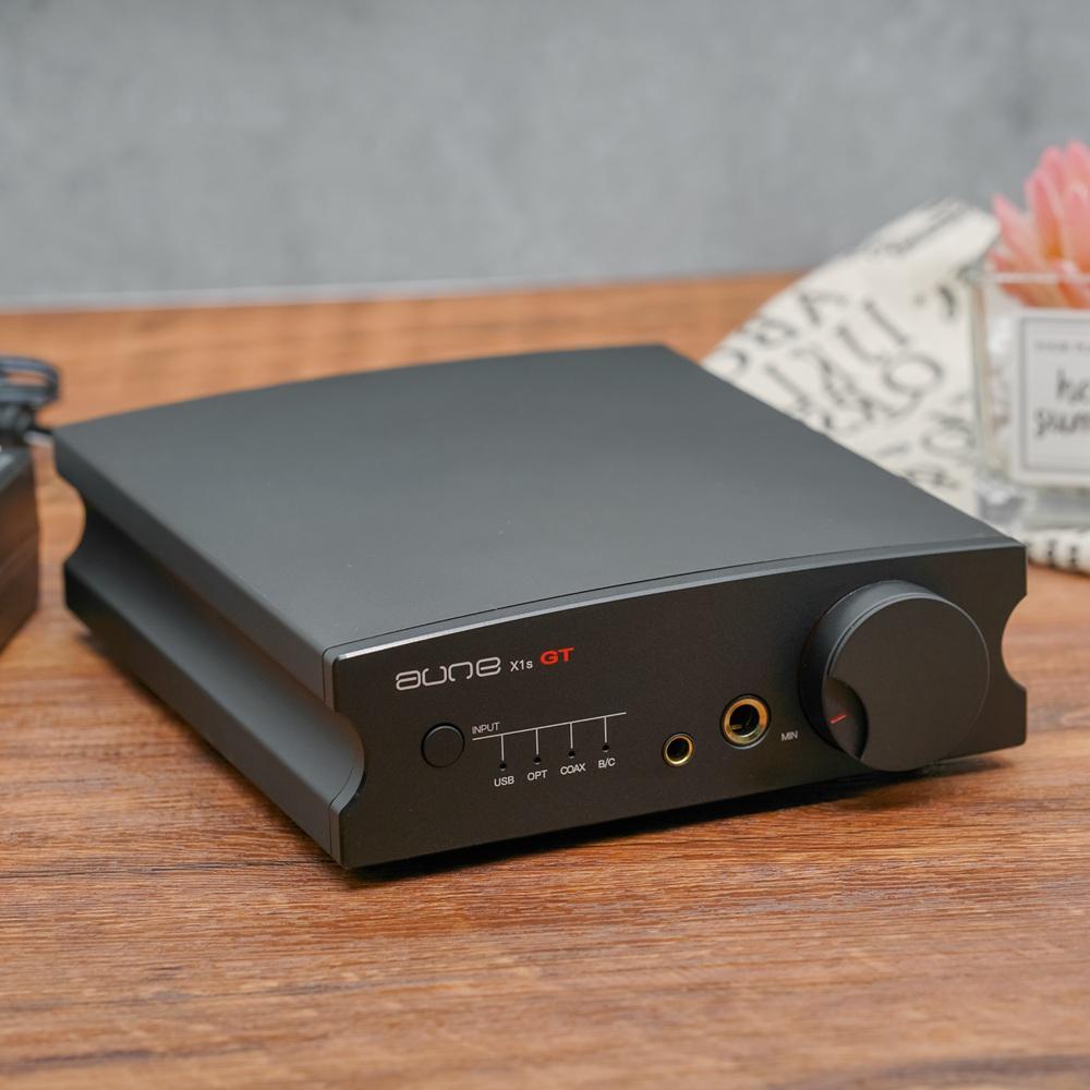 AUNE X1s GT High-Resolution USB DAC & Headphone Amplifier for Audiophiles - Perfect for Home Audio Setup and Studio Monitoring