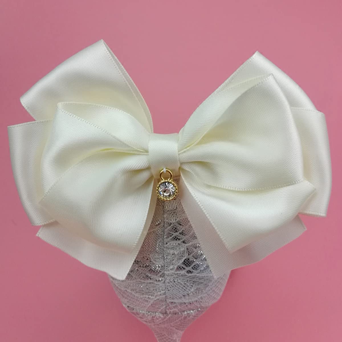 Elegant Rhinestone Bow Shoe Clips - Sparkling Shoe Accessories for Heels, Bags & Dresses (8 Colors) - Perfect for Weddings, Parties & Special Occasions