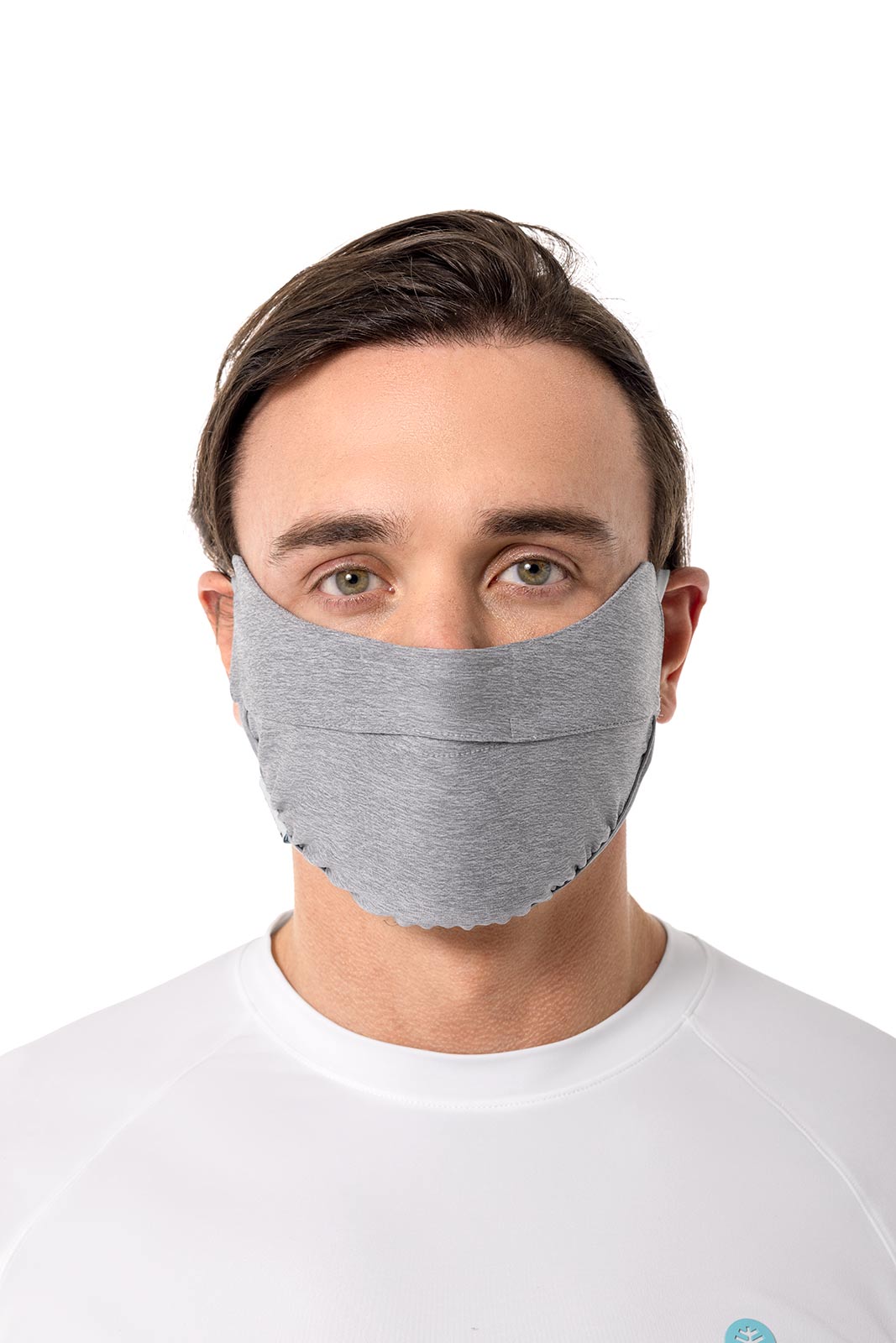 Unisex Zenith UV Half Mask | Slate | Sun Protection for Outdoor Activities, Cycling & Running