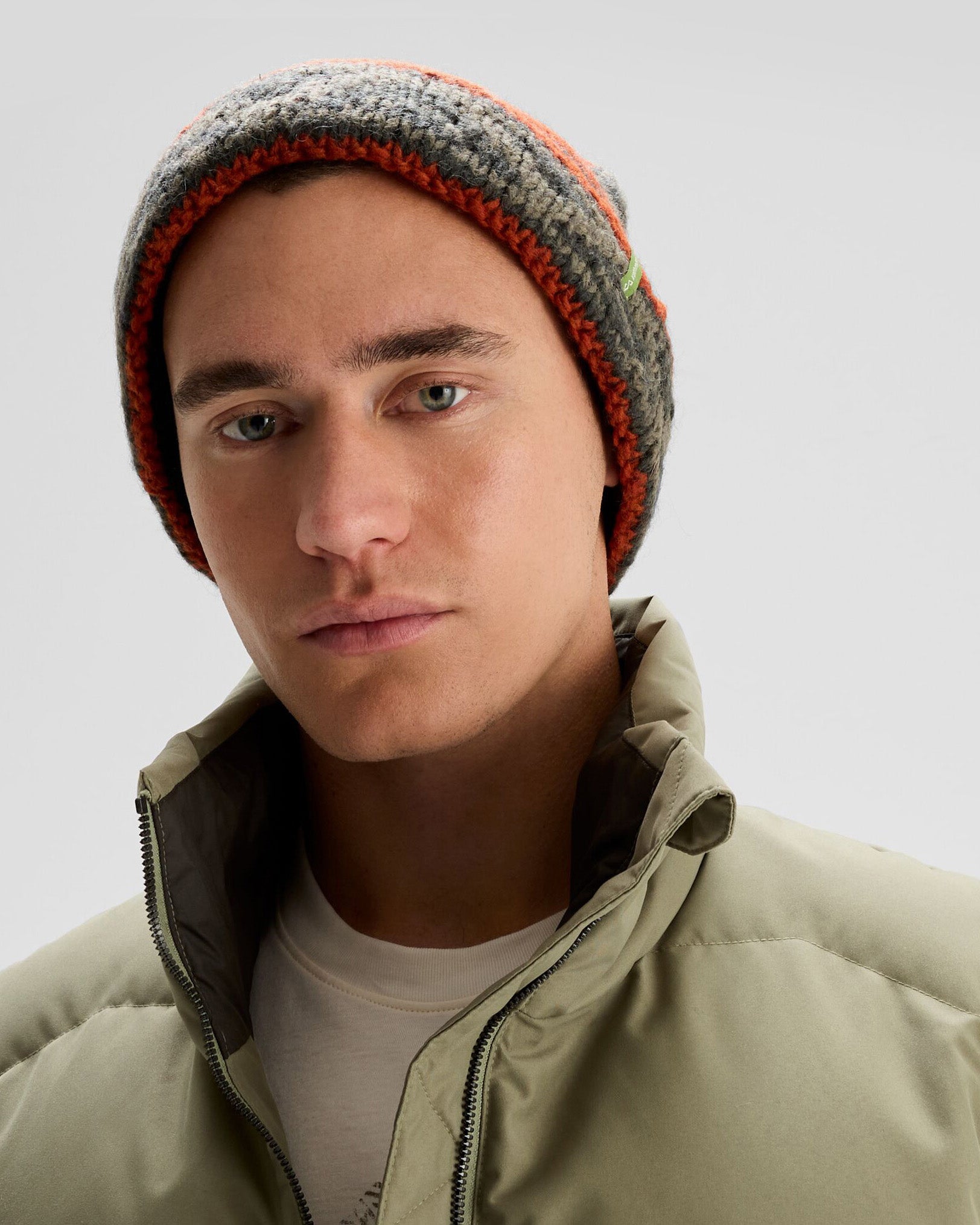 Khusi Beanie - Soft Winter Hat for Men & Women - Beech, Dark Moss, Red Earth - Cozy & Warm for Outdoor Activities, Skiing, Hiking