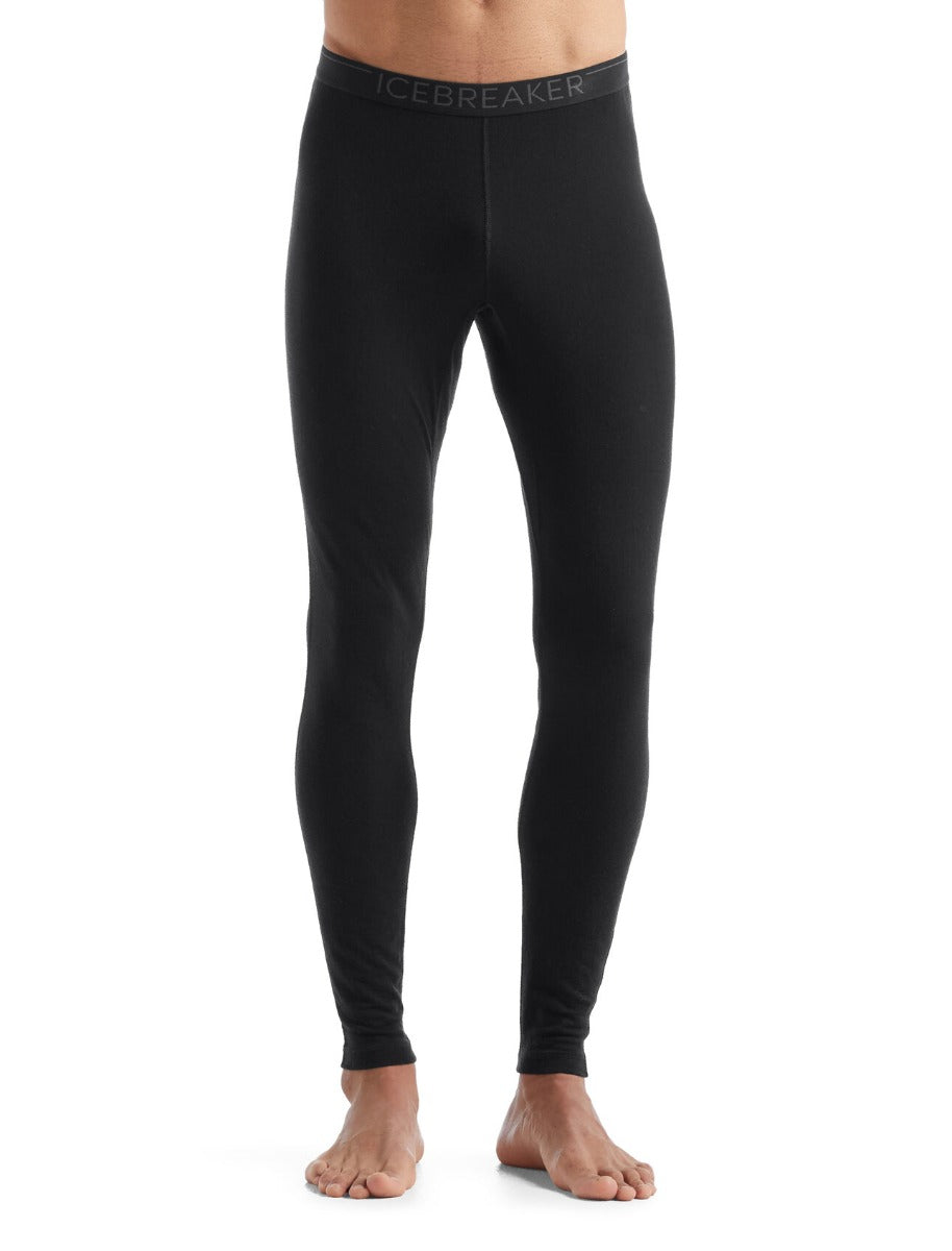 Men's Merino 200 Oasis Thermal Leggings by Icebreaker - Warm Winter Base Layer for Hiking, Skiing & Outdoor Activities