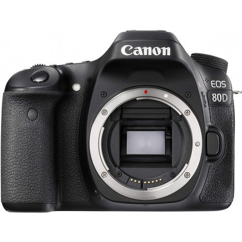 Canon EOS 80D DSLR Camera with 18-55mm & 55-250mm STM Lenses - Professional Photography & Videography Kit for Travel, Sports & Portrait Shooting