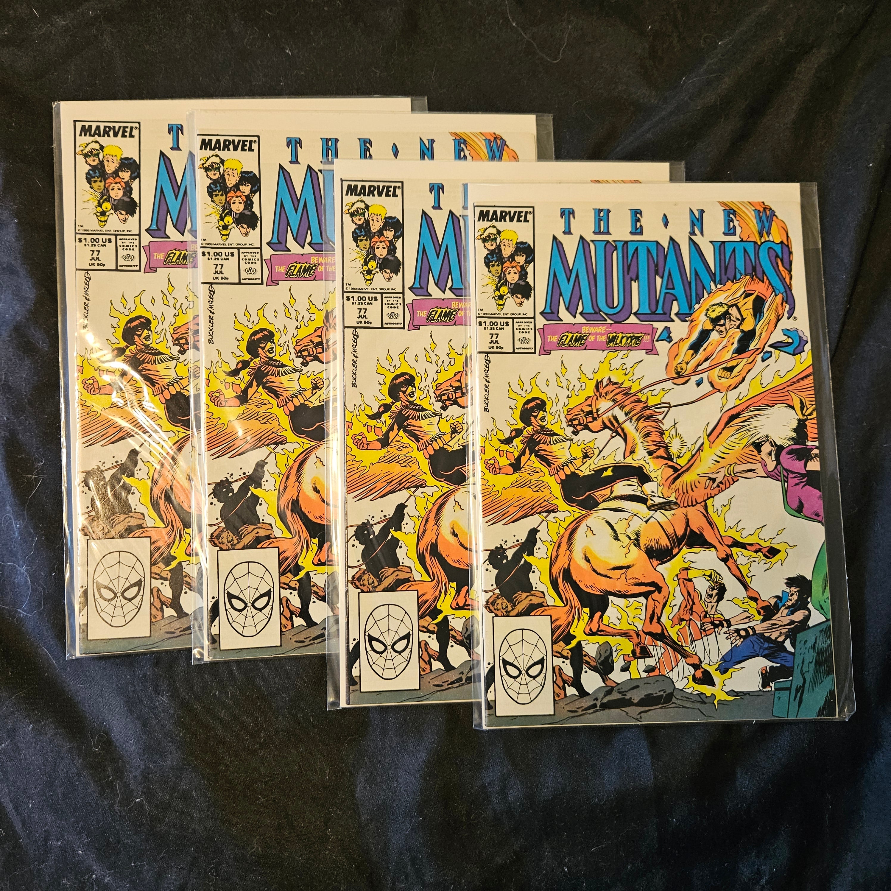 The New Mutants #77: The Secret of the Shadow King | Marvel Comics | 1989 First Edition | Collectible Comic Book for Marvel Fans & Comic Collectors