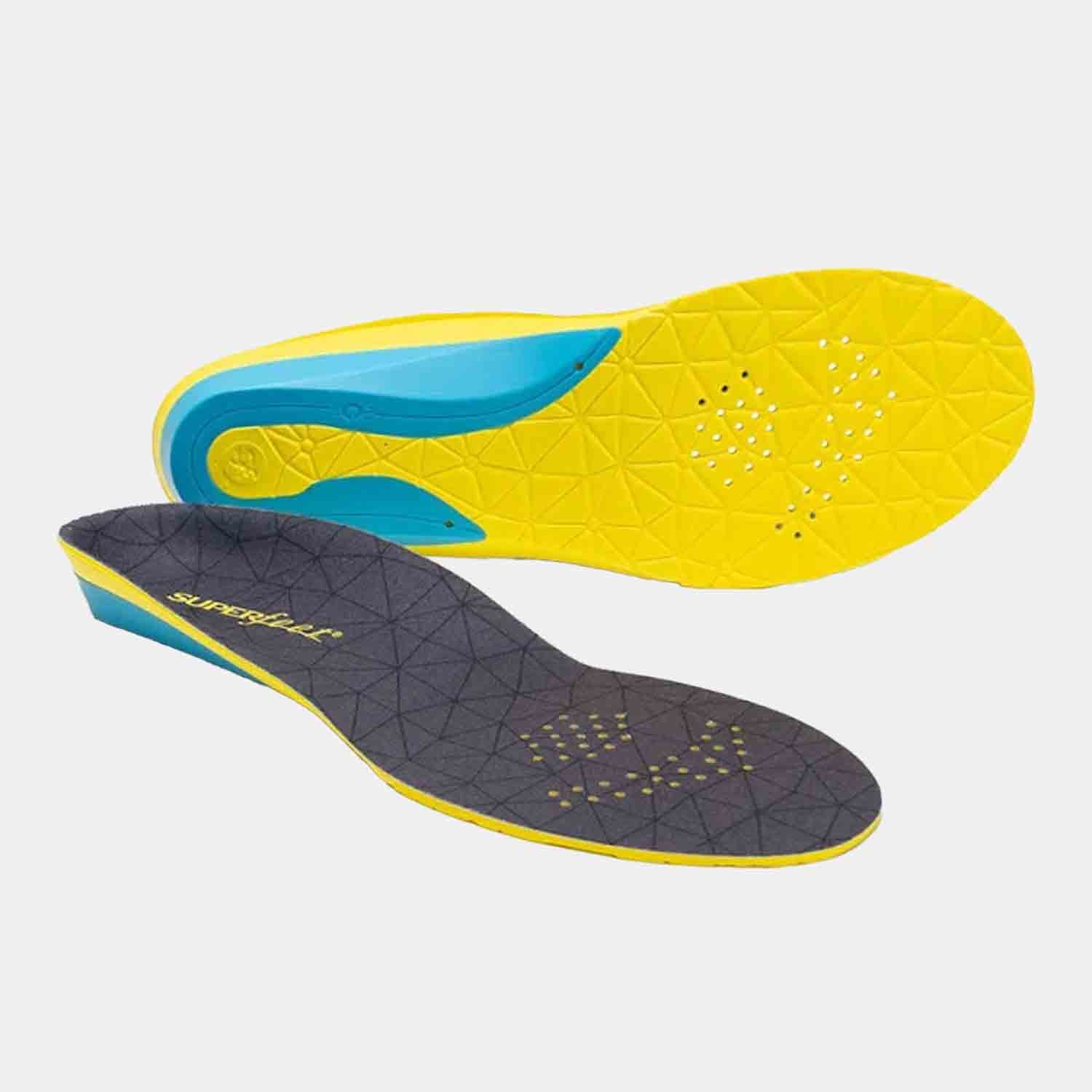 Superfeet FLEXTHIN Insoles for Men & Women - Ultra Thin Orthotic Shoe Inserts for Arch Support & Comfort - Perfect for Running, Walking, Work & Everyday Wear