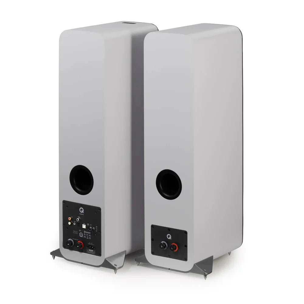 Q Acoustics M40 HD Wireless Bluetooth Speakers - High-Definition Powered Music System for Home, Office, and Party Use