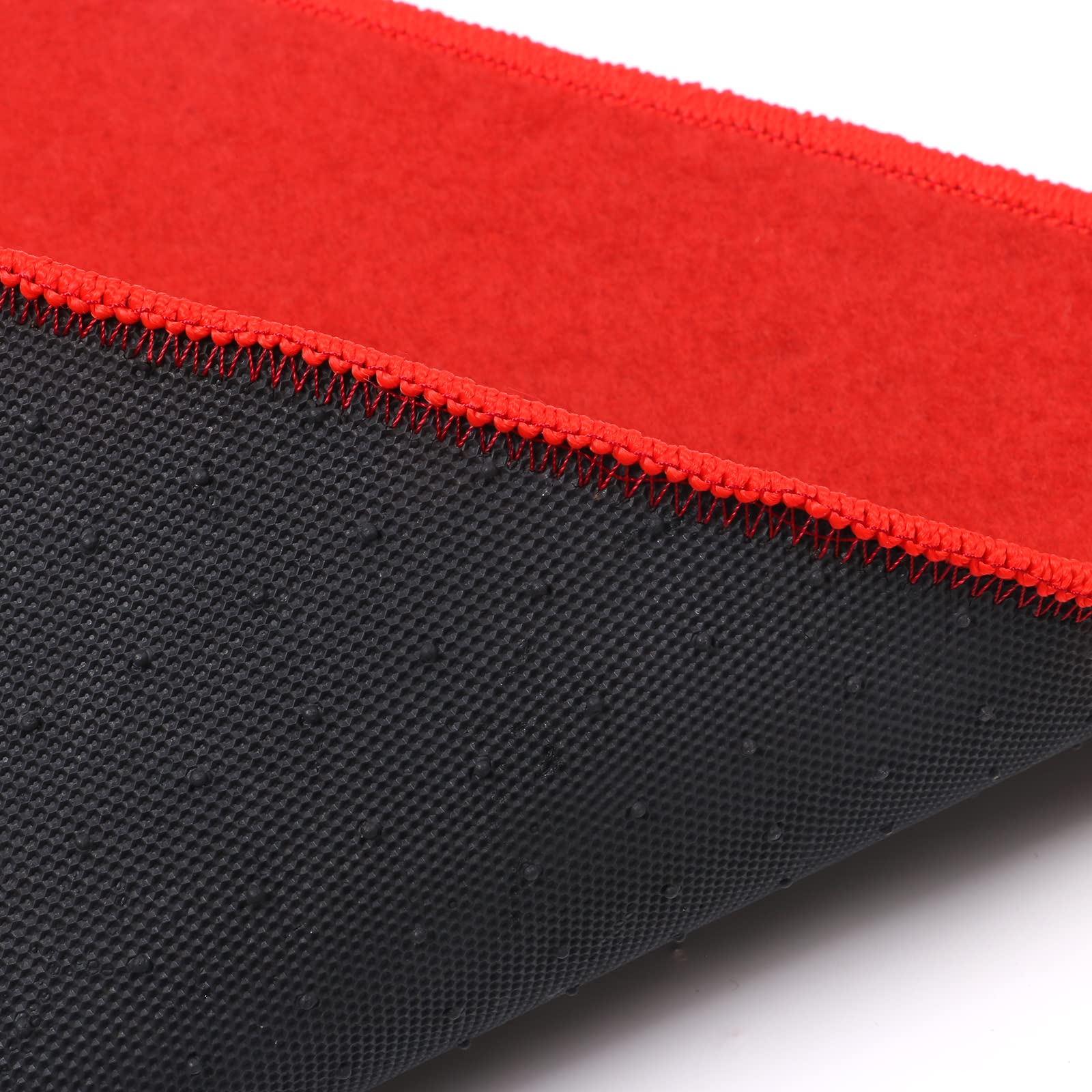 **FREEMOTOR802® 5-Piece Nylon Car Floor Mats for 1994-2001 Acura Integra - Non-Slip, Custom Fit, Red Interior Accessories - Perfect for Daily Driving & Road Trips**