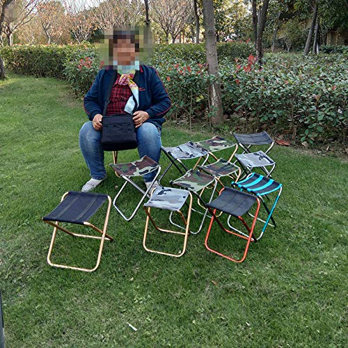 Lightweight Aluminum Alloy Folding Chair - Portable Outdoor Camping, Fishing, Beach Chair for Picnics, Backyard, and Travel | Durable & Compact Design