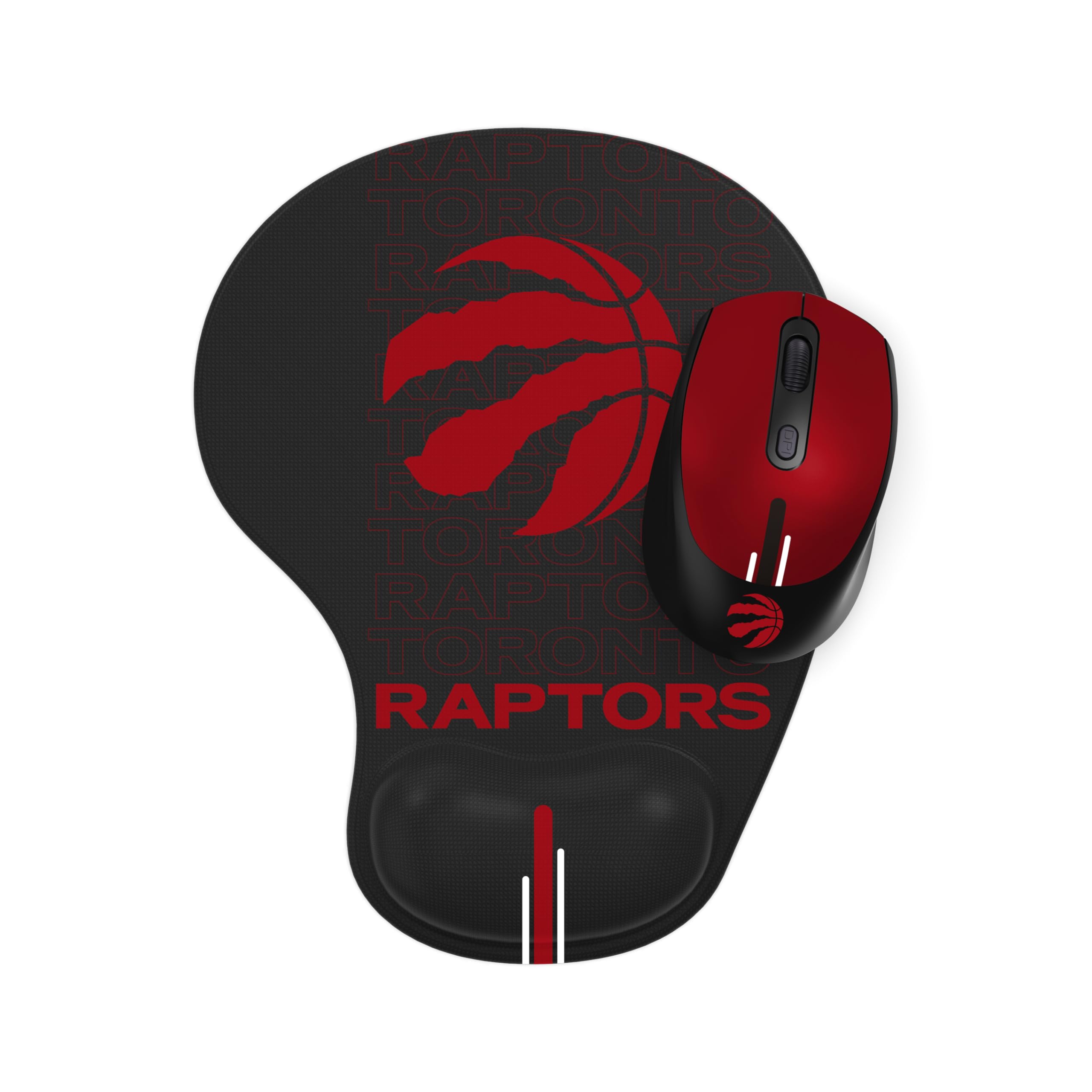 SOAR NBA Wireless Mouse with RGB Lighting & Gaming Mouse Pad - Ergonomic Design for PC, Laptop, Mac - Perfect for Basketball Fans, Gamers & Office Work