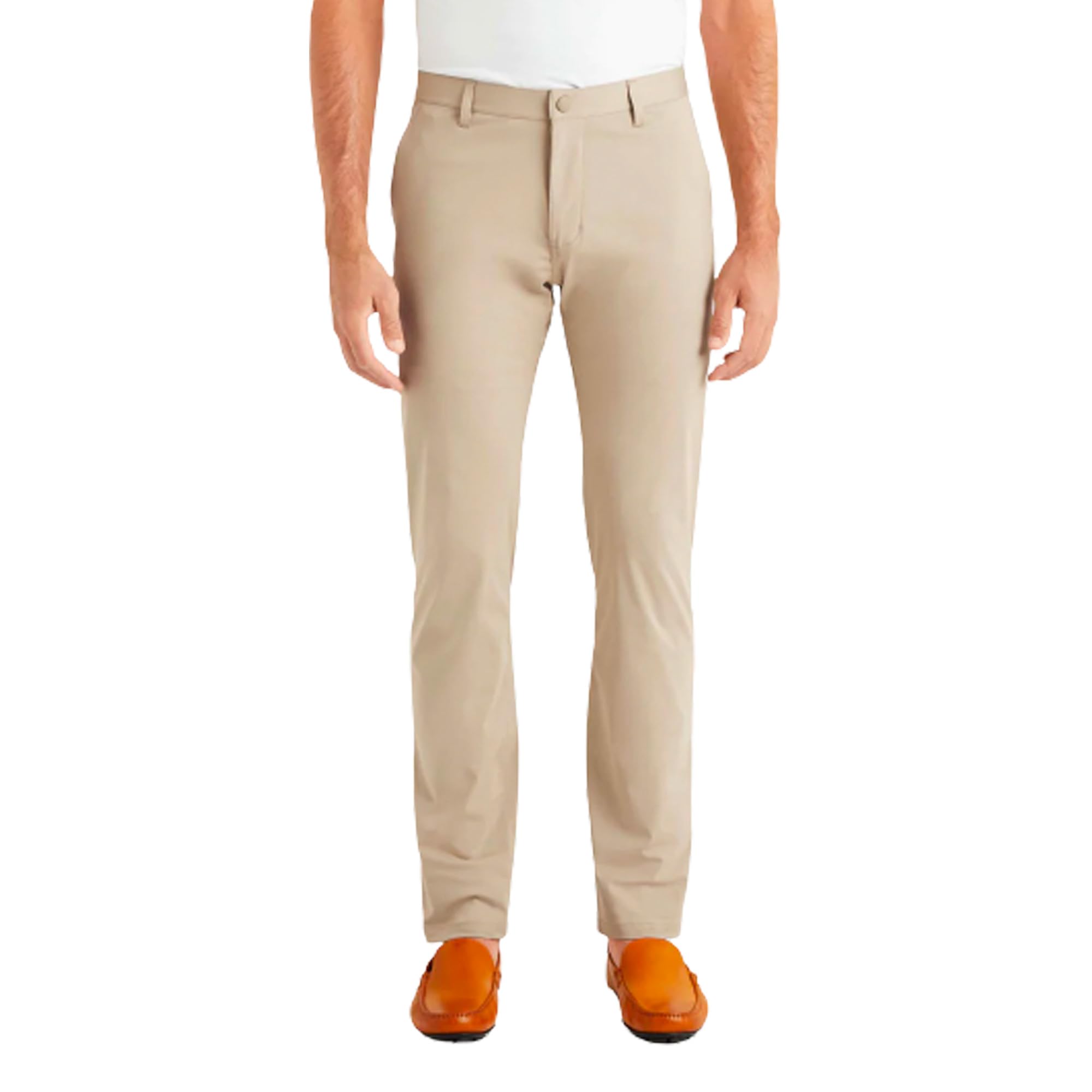 Rhone Commuter Men's Classic-Fit Dress Pants - Stretch Fabric Work Pants for All-Day Comfort | Relaxed-Straight Leg Casual Khaki Pants (W30-33L) | Perfect for Office, Business Travel & Everyday Wear