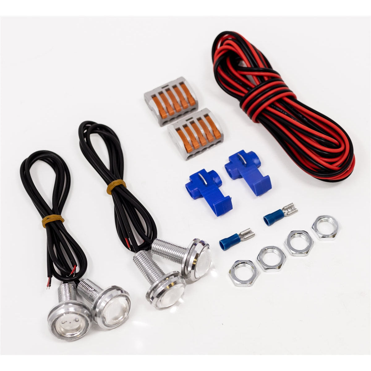 12V/18V/24V Ride On LED Lighting Kit - Bright Multi-Color Lights for Kids Electric Cars & Power Wheels - Perfect for Nighttime Driving & Outdoor Play