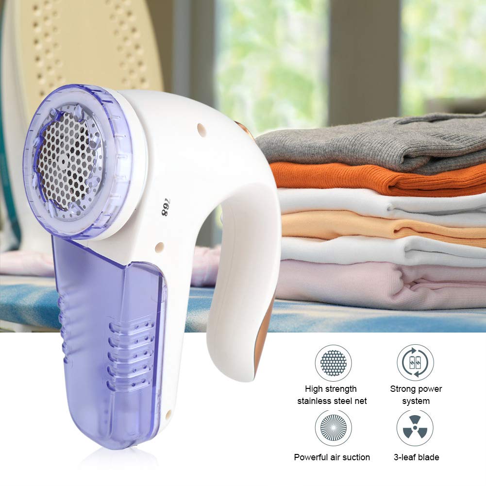 Electric Fabric Shaver & Lint Remover for Clothes, Sweaters, Blankets, Couches - Reusable Fuzz Shaver for Pants, Socks & Furniture - Perfect for Home, Travel & Wardrobe Maintenance