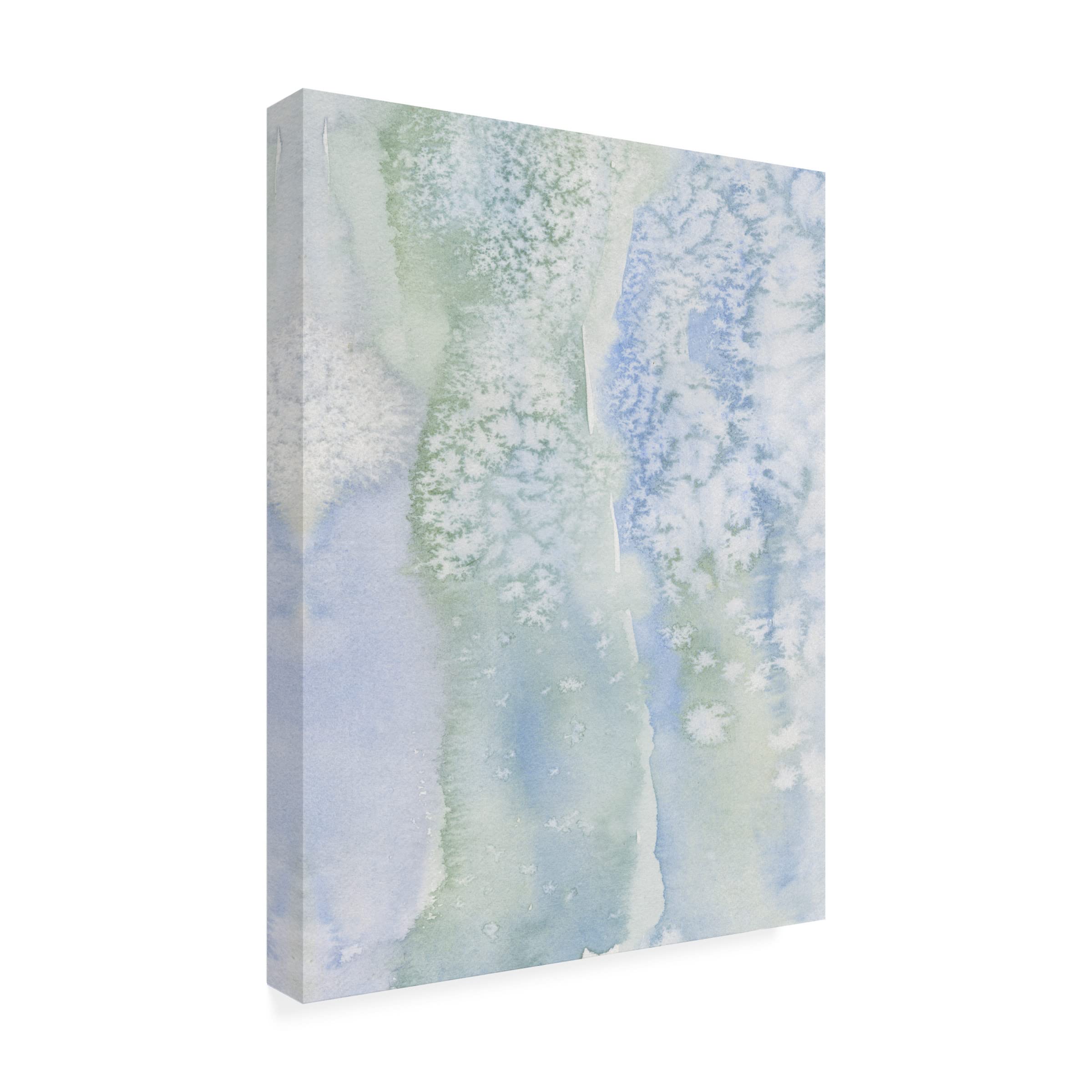 Emma Caroline 'Sea Salt Reverie III' Canvas Wall Art Print - Coastal Beach Decor for Living Room, Bedroom & Office - Modern Ocean Themed Painting