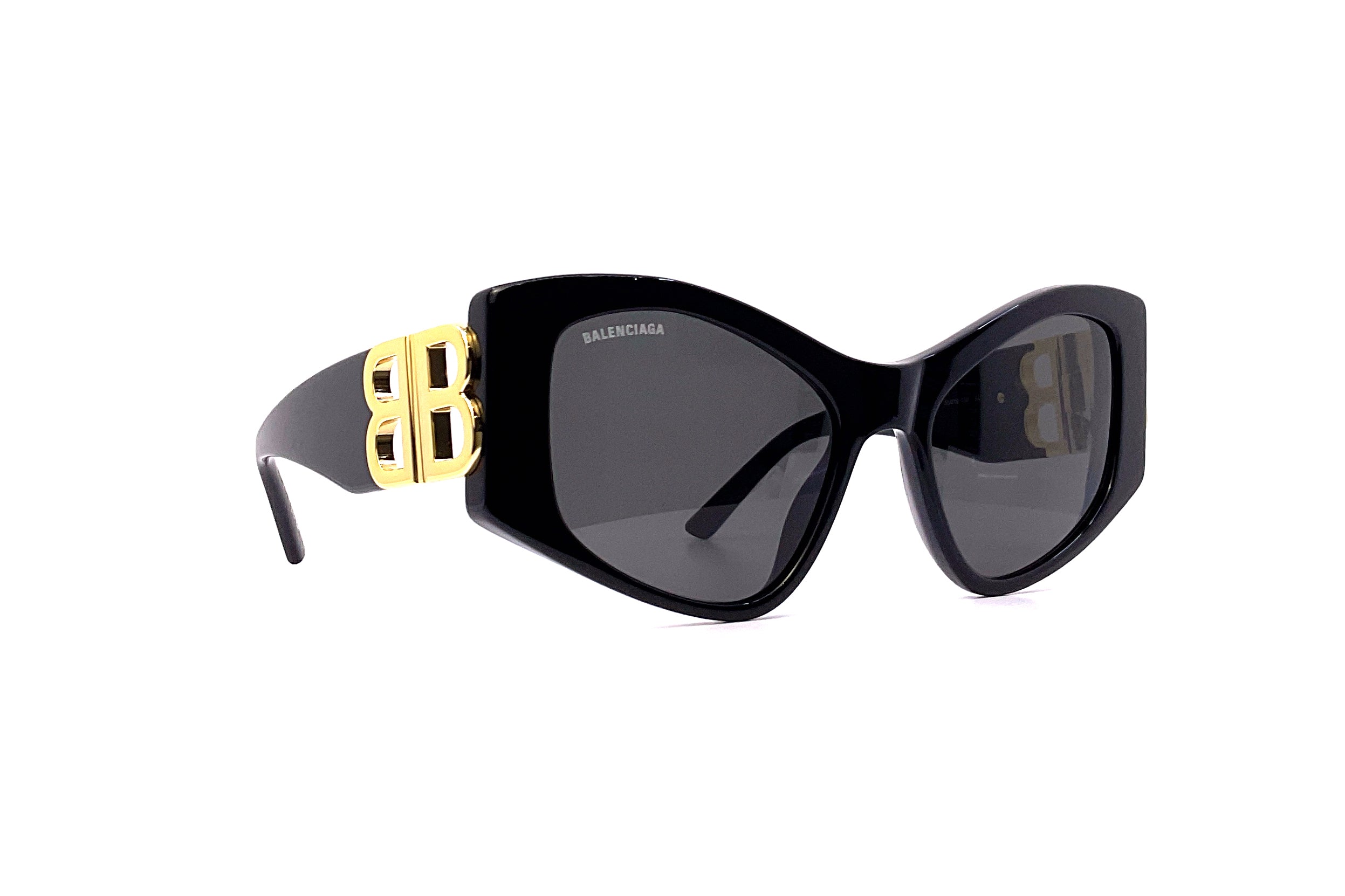Balenciaga BB0287S (001) Sunglasses - Luxury Designer Shades for Men & Women - Perfect for Outdoor Activities, Travel & Fashion Statements