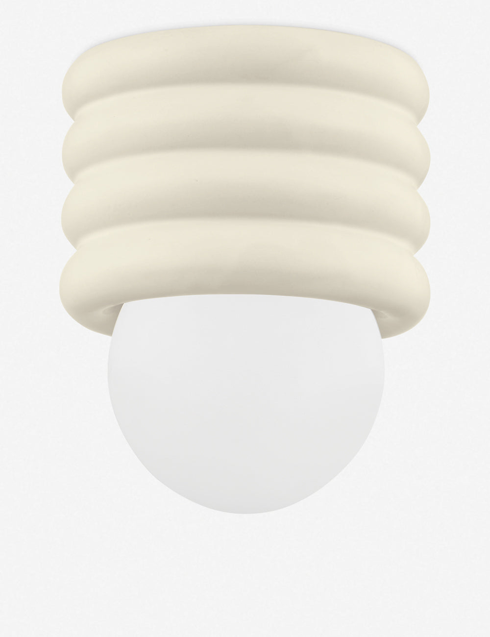 Eny Lee Parker x Mitzi Bibi Flush Mount Light - Modern Ceiling Lighting Fixture for Living Room, Bedroom, and Hallway