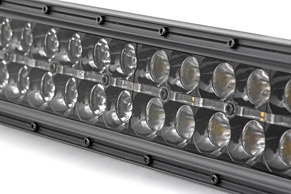 20 Inch Black Series LED Light Bar - Dual Row Cool White DRL (70920BD) | Off-Road Lighting for Trucks, Jeeps & ATVs | Waterproof LED Light Bar for Night Driving & Outdoor Adventures