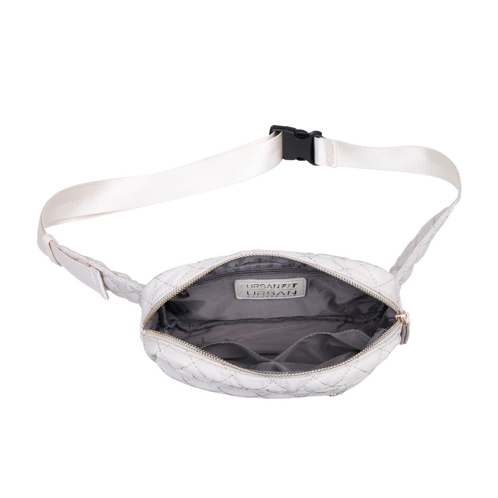Teo Quilted Nylon Belt Bag for Women & Men - Stylish Crossbody Fanny Pack with Adjustable Strap - Perfect for Travel, Hiking, Concerts & Everyday Use