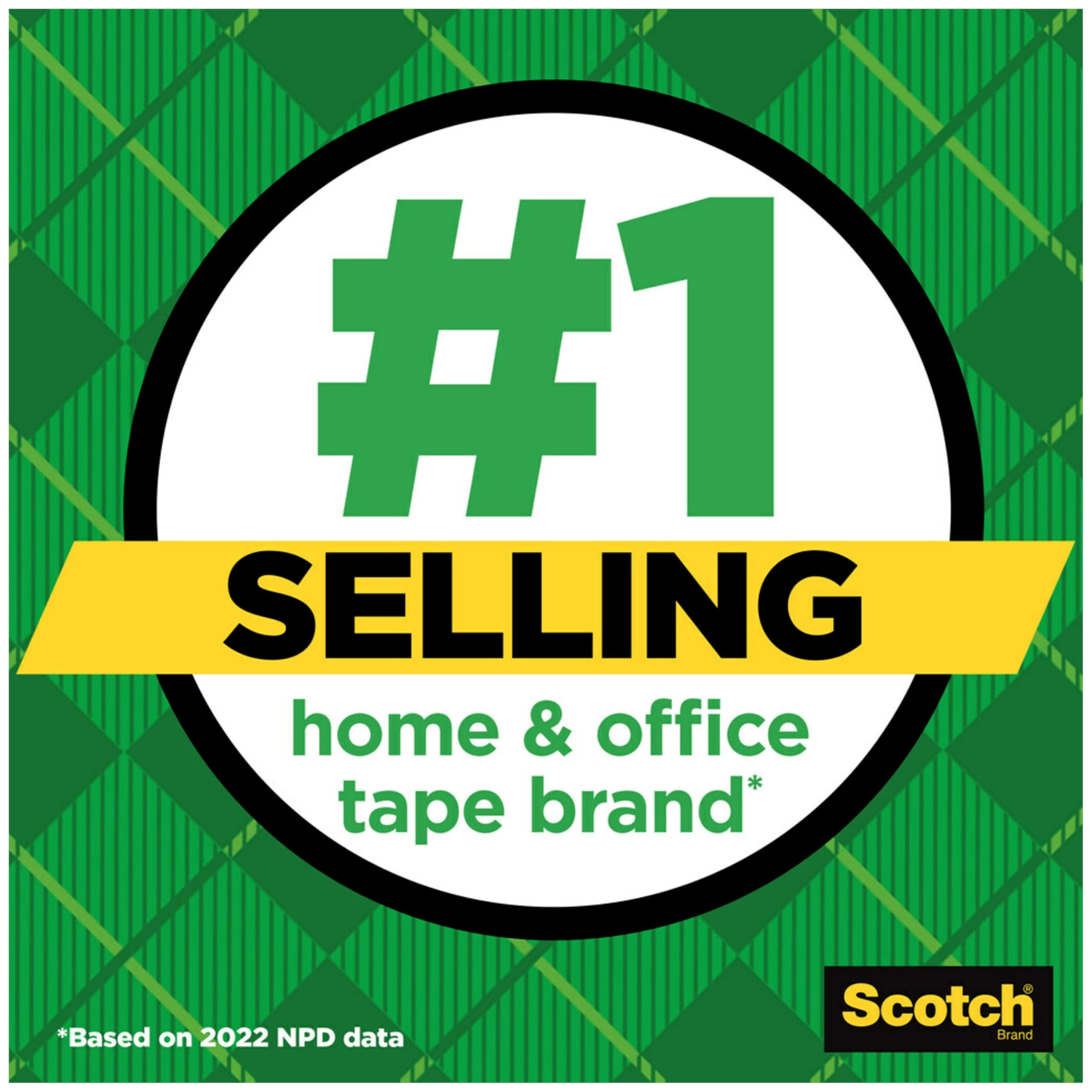 Scotch Magic Tape - 6 Rolls of Invisible Tape for Home Office, School & Classroom Supplies | Perfect for Sealing Envelopes, Gift Wrapping & Craft Projects