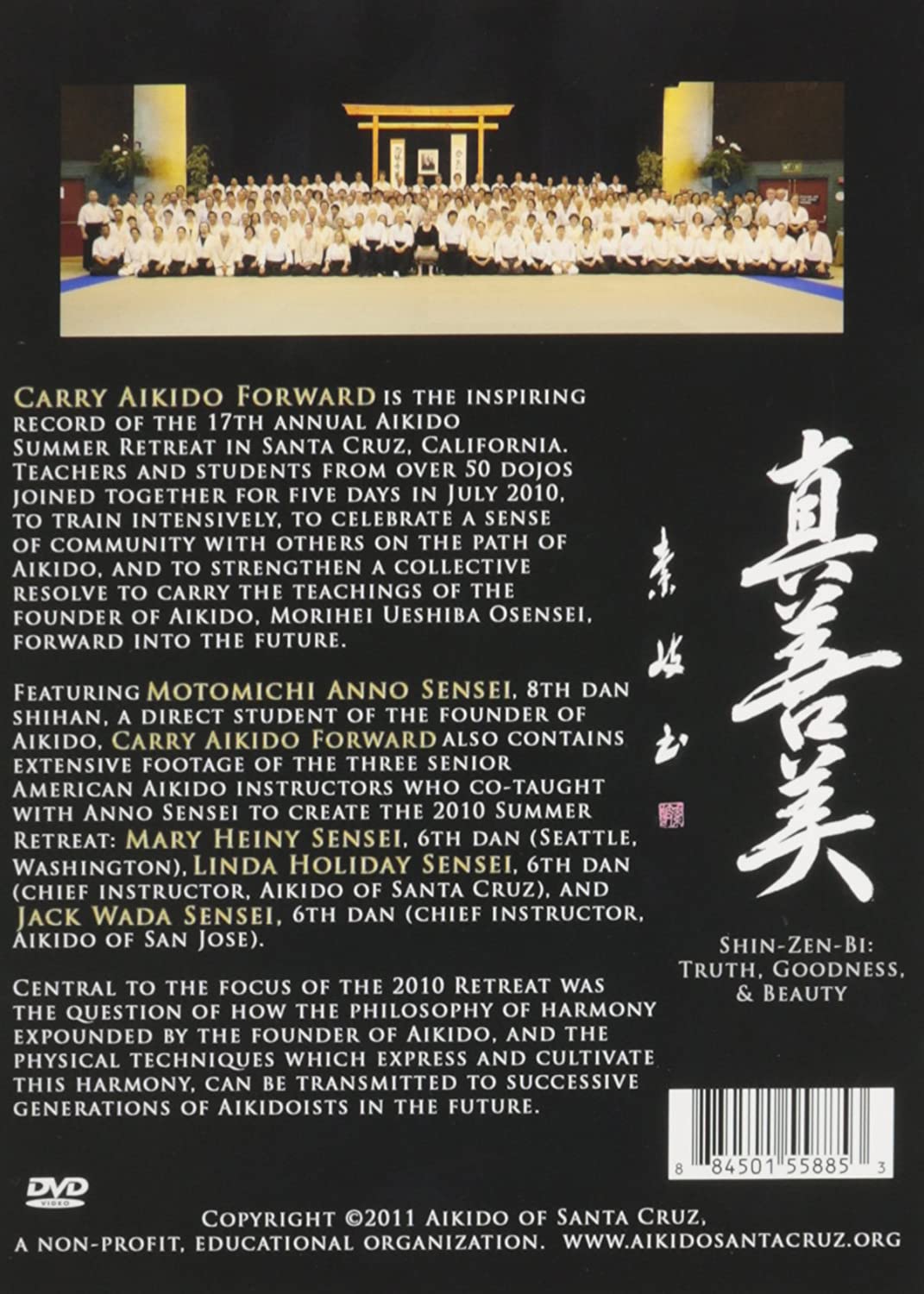 Aikido Training DVD with Motomichi Anno, Mary Heiny, Jack Wada & Linda Holiday - Learn Traditional Martial Arts Techniques for Self-Defense & Fitness at Home