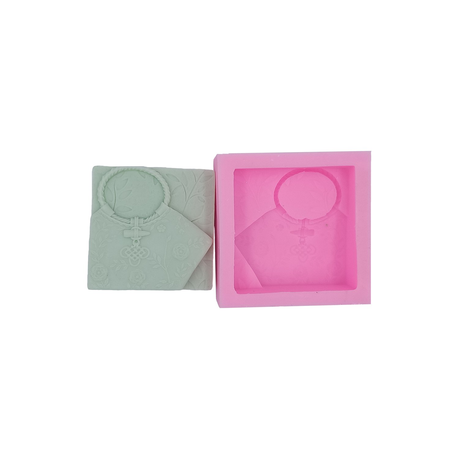 Chinese Knot Silicone Soap & Candle Molds - DIY Craft Molds for Handmade Soap, Candles, Resin Art - Perfect for Wedding Favors, Home Decor, Bath & Body Crafts
