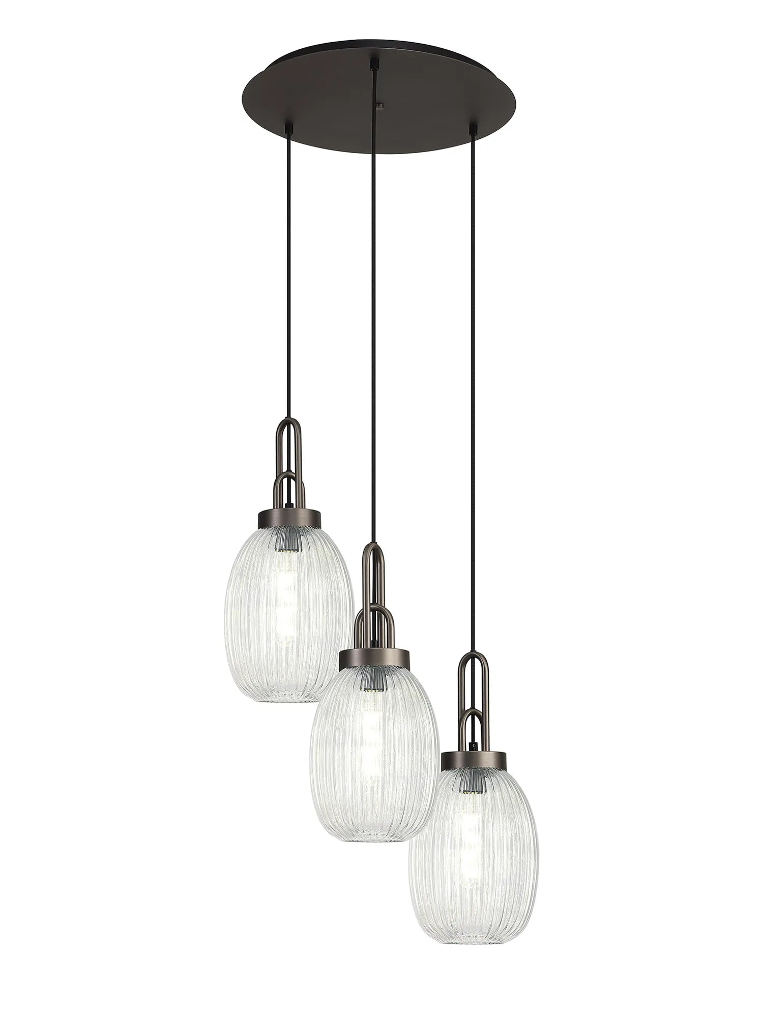 Antique Silver/Matt Black Clear
